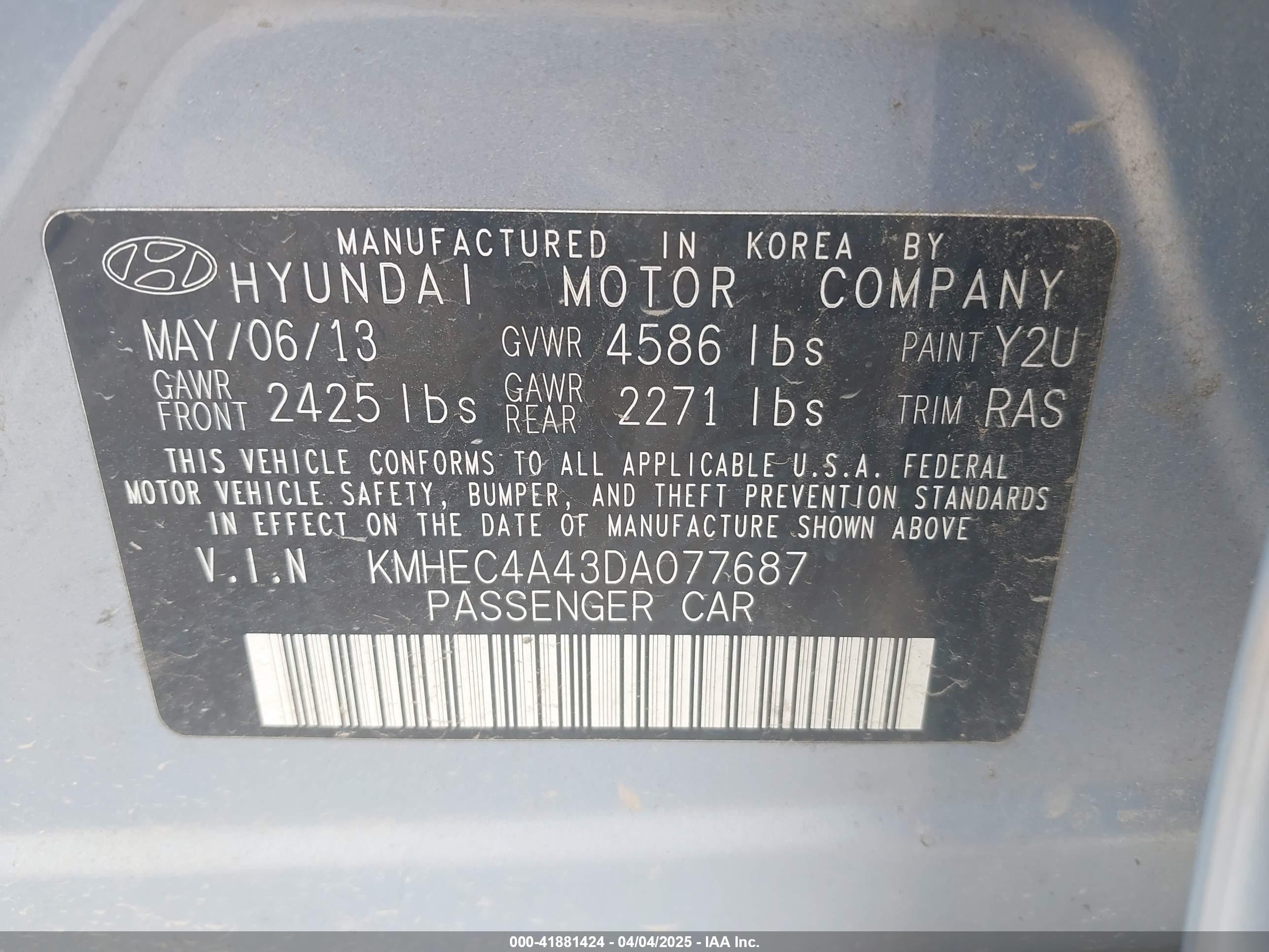 HYUNDAI SONATA image 9