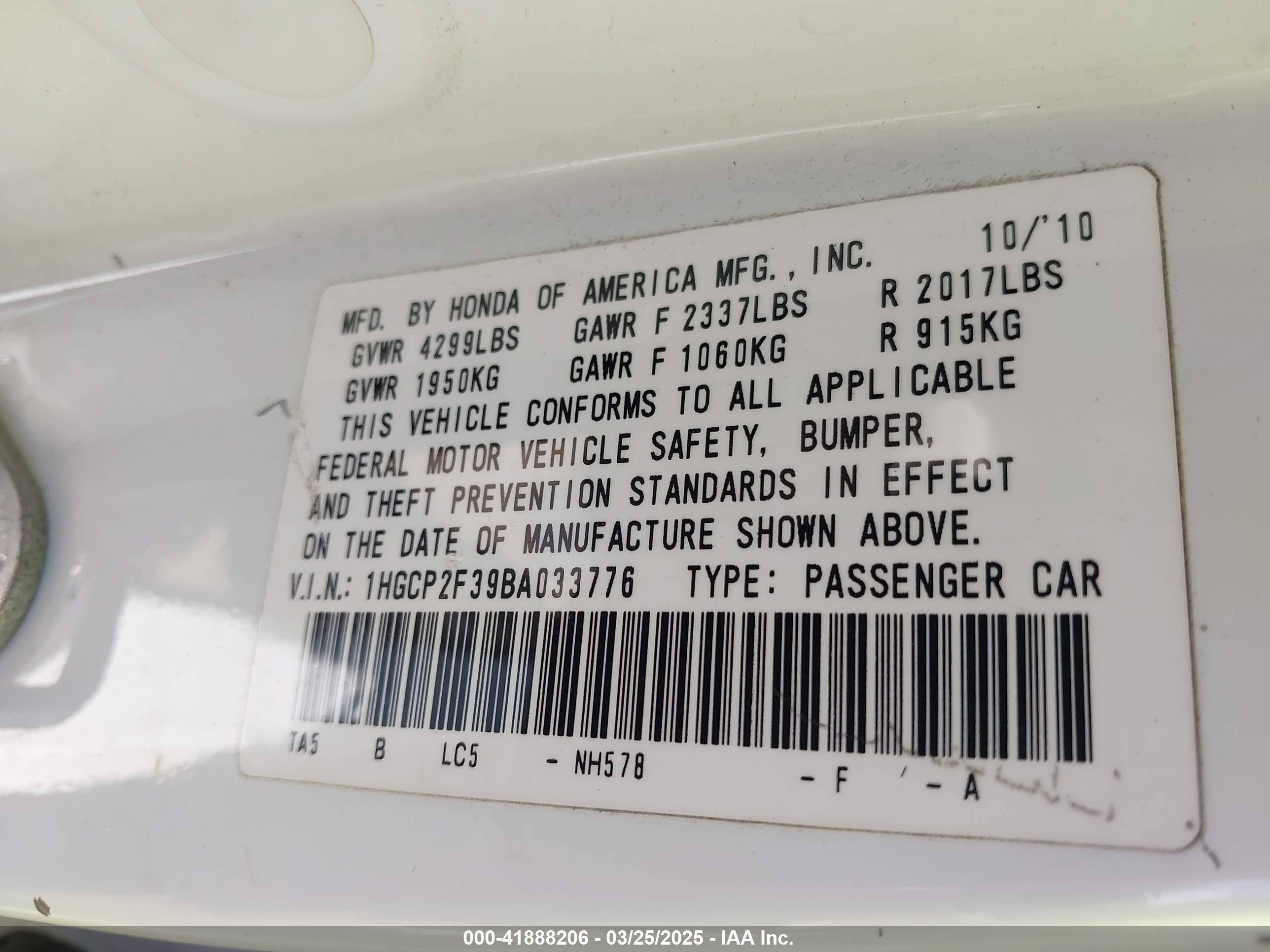 HONDA ACCORD image 9