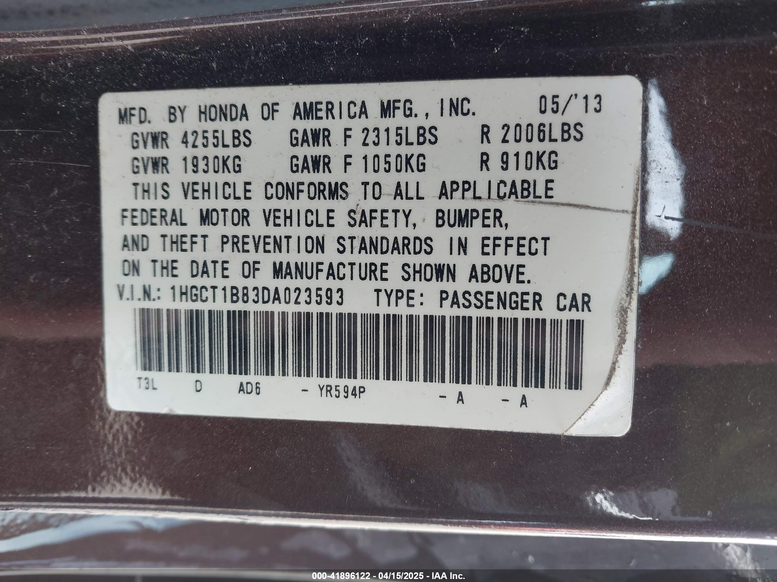 HONDA ACCORD image 9