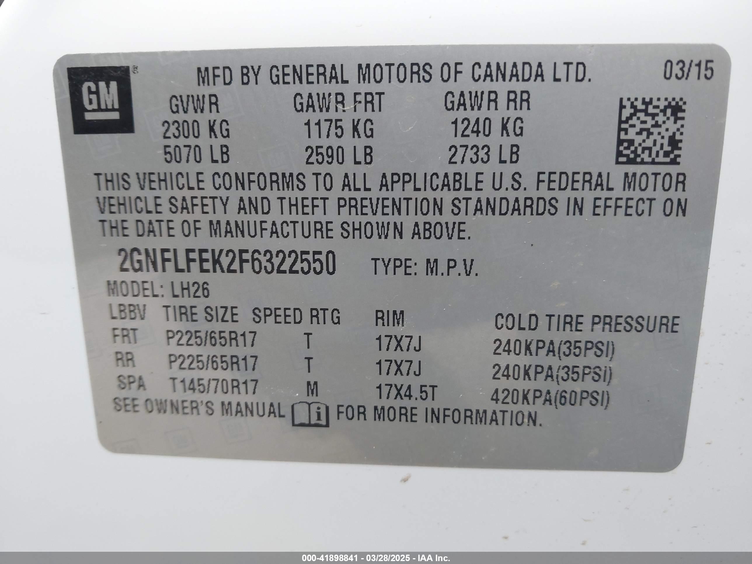 CHEVROLET EQUINOX image 9