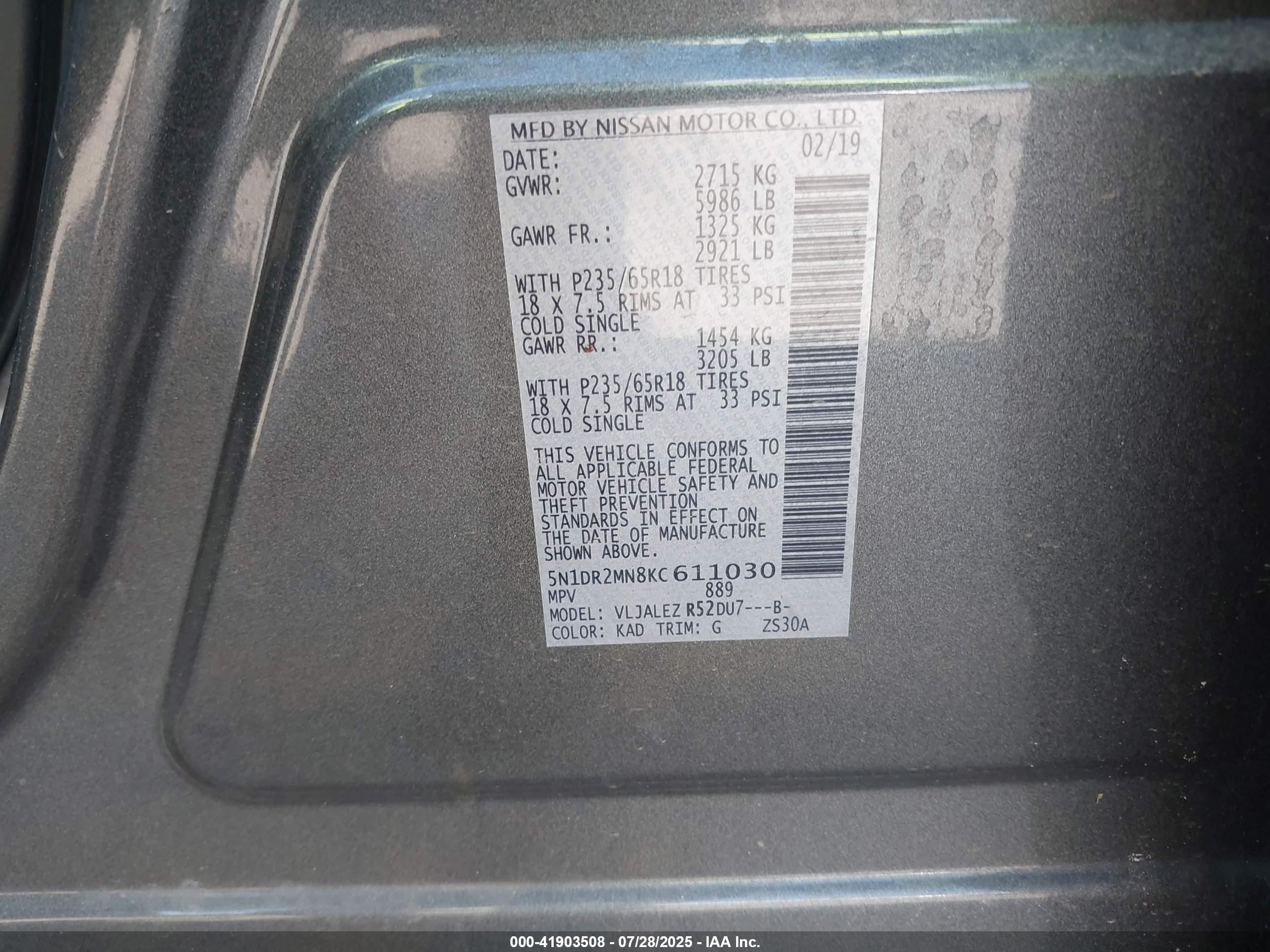 NISSAN PATHFINDER image 9