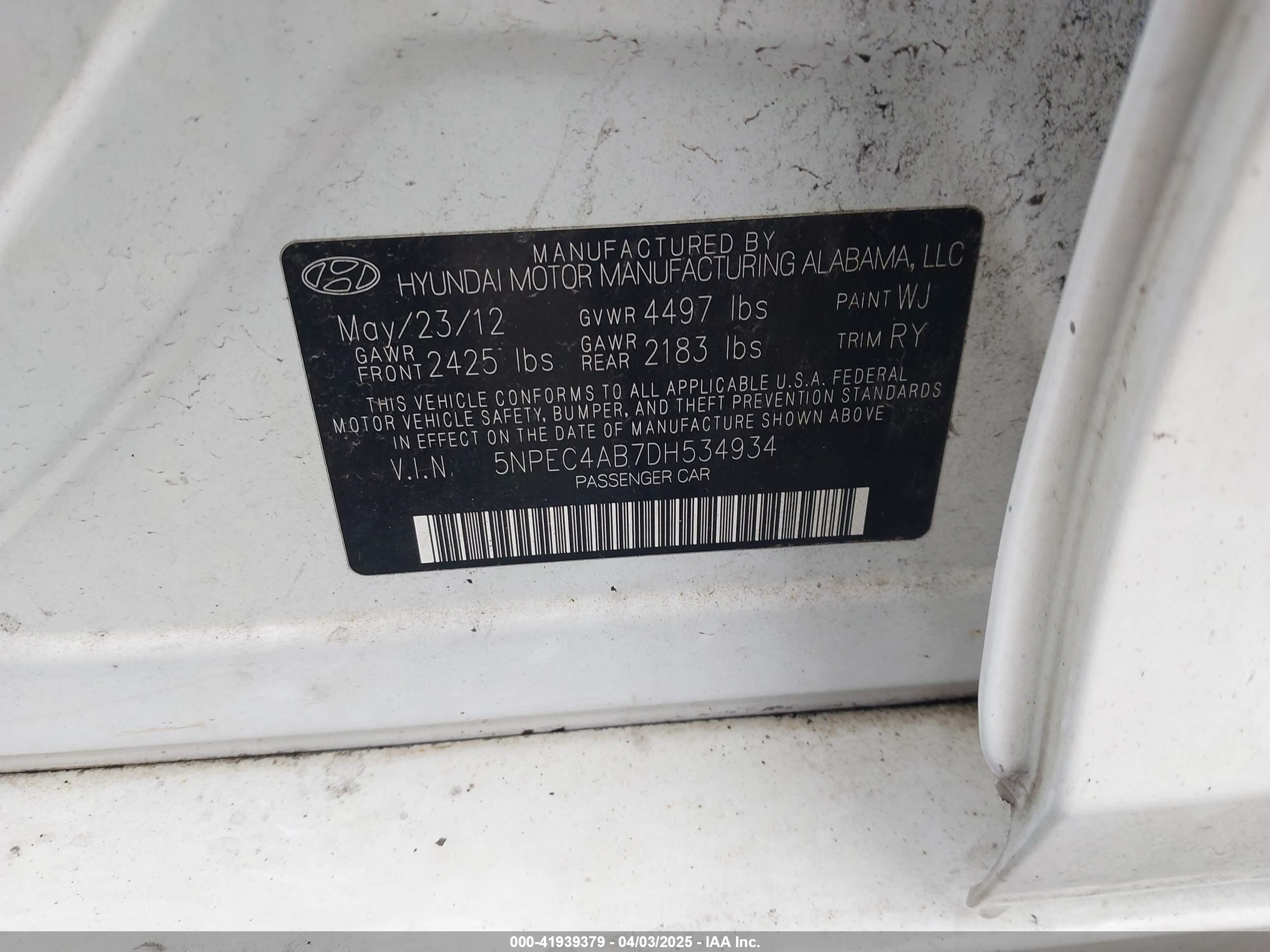 HYUNDAI SONATA image 9