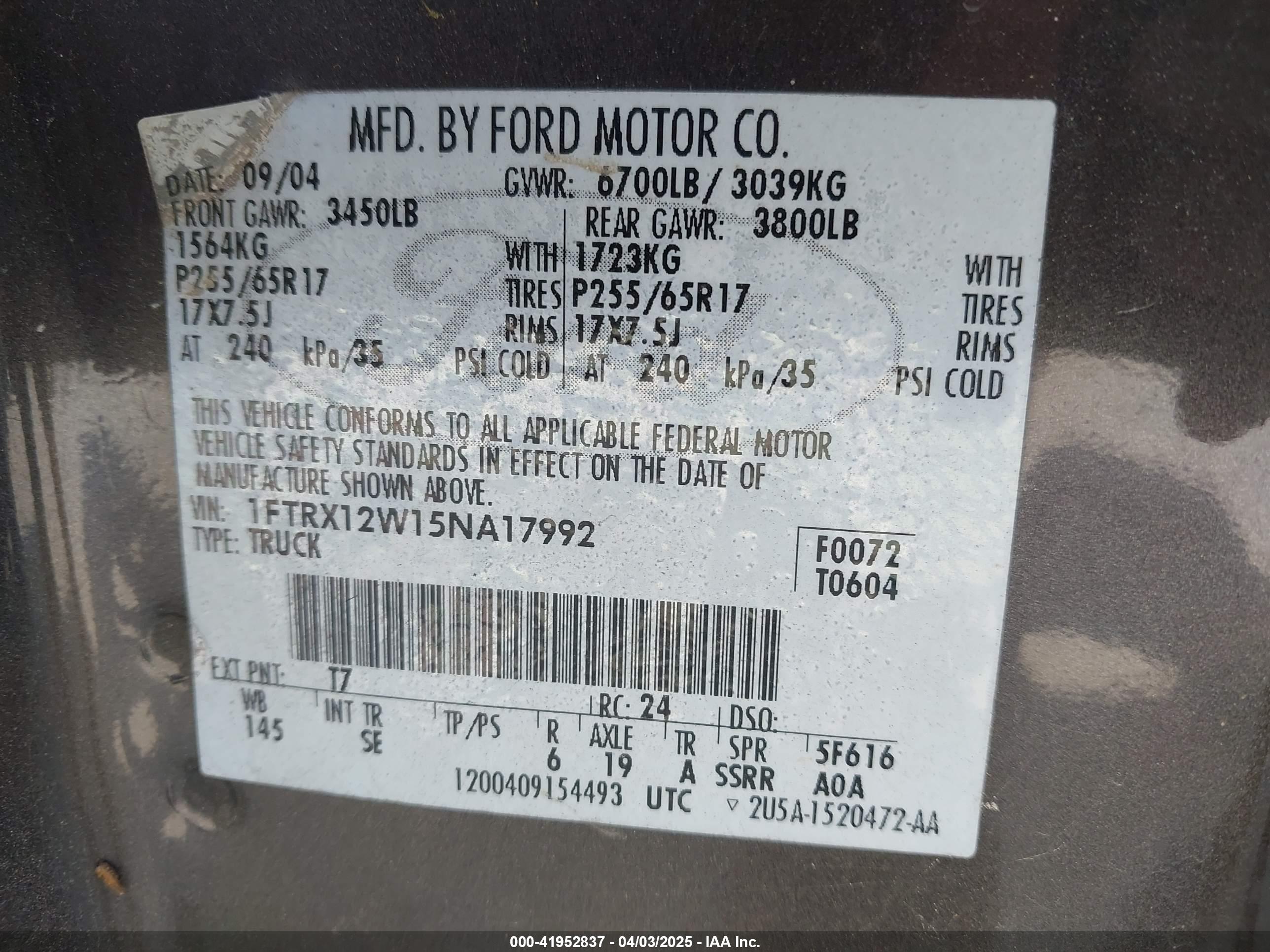 FORD F-150 image 9