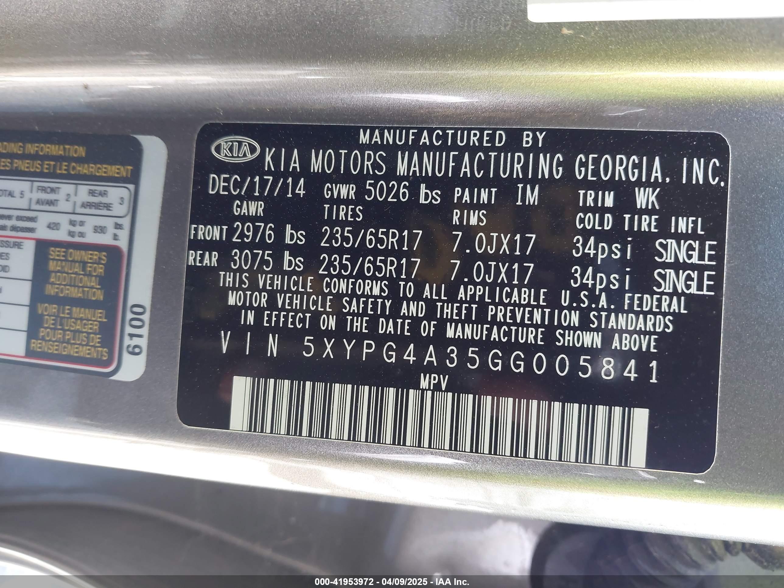 KIA SORENTO image 9