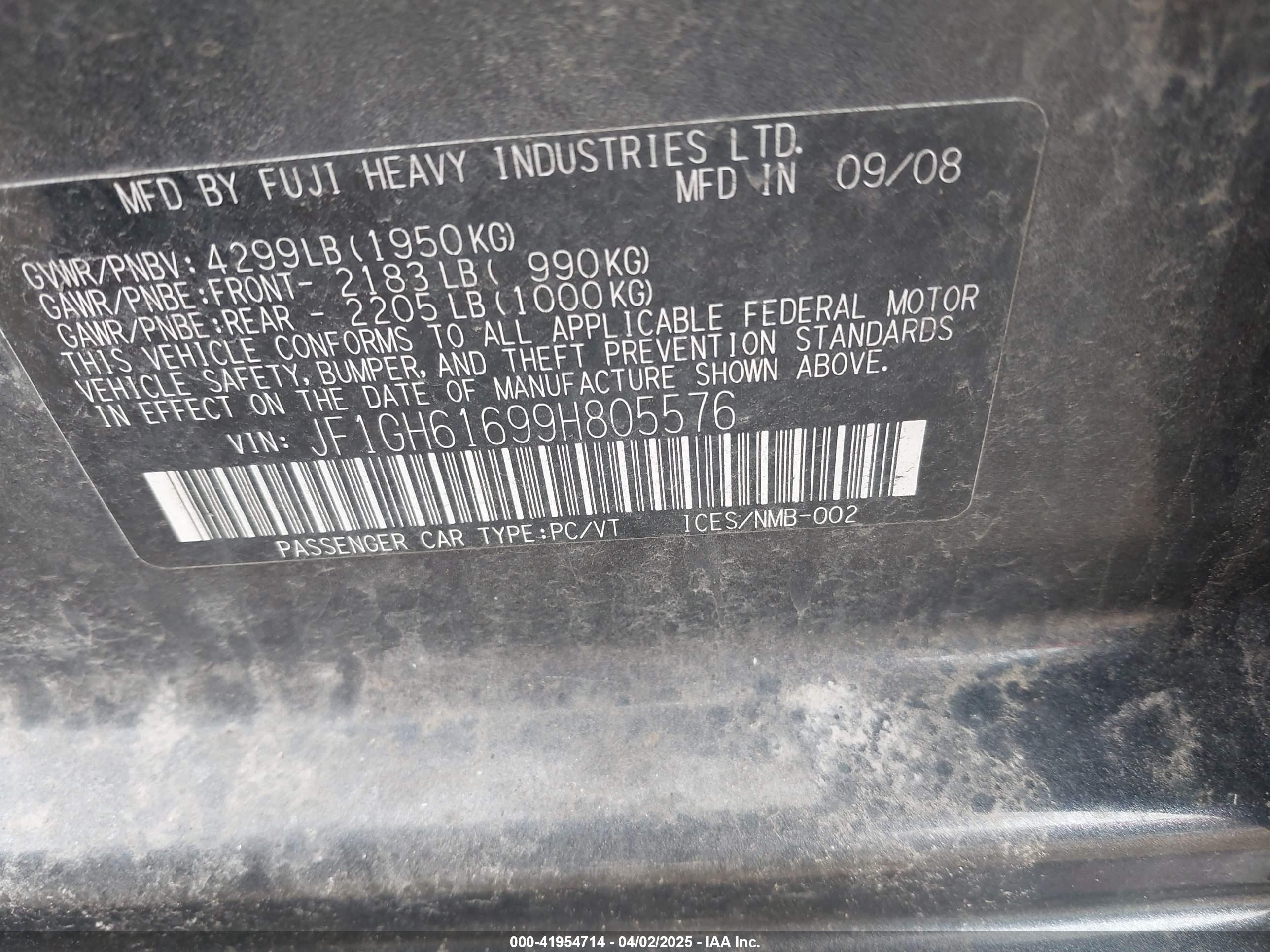 SUBARU IMPREZA image 9