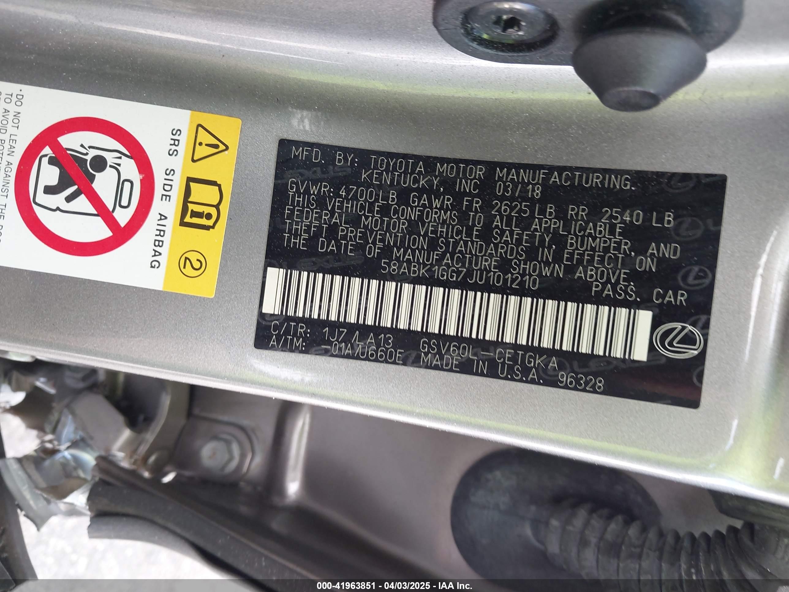 LEXUS ES image 9