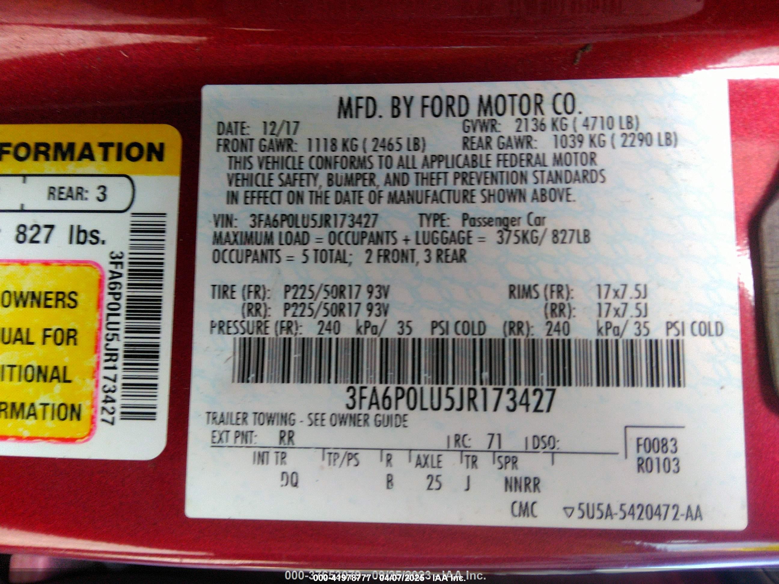 FORD FUSION image 9