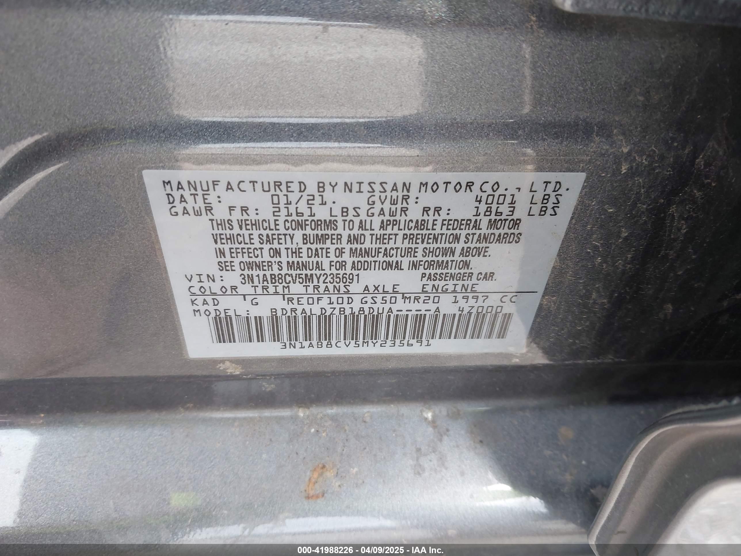 NISSAN SENTRA image 9