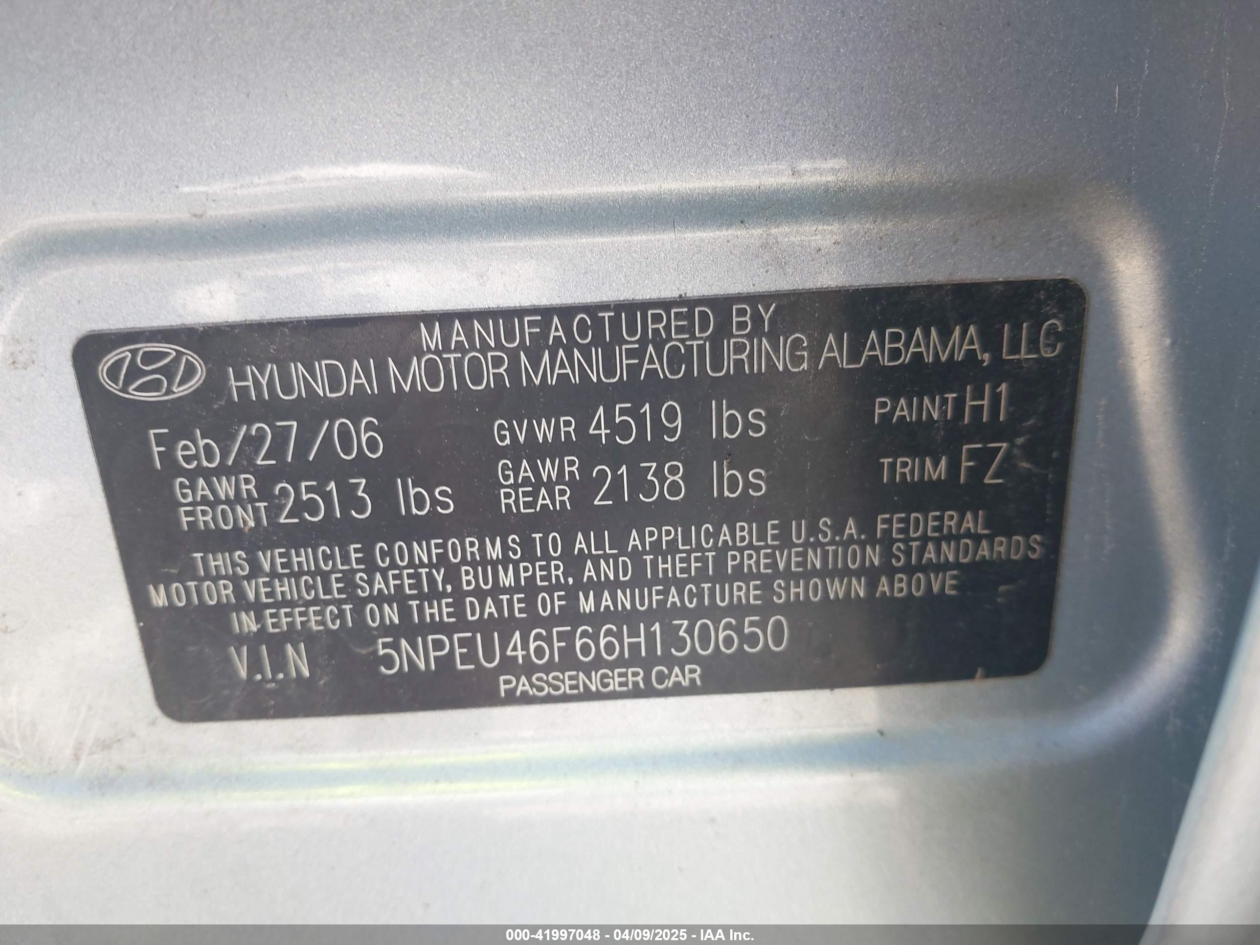 HYUNDAI SONATA image 9