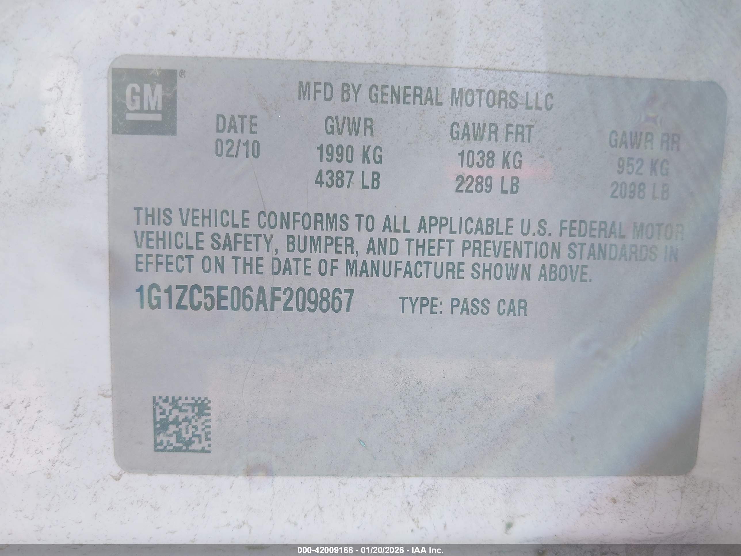 CHEVROLET MALIBU image 9
