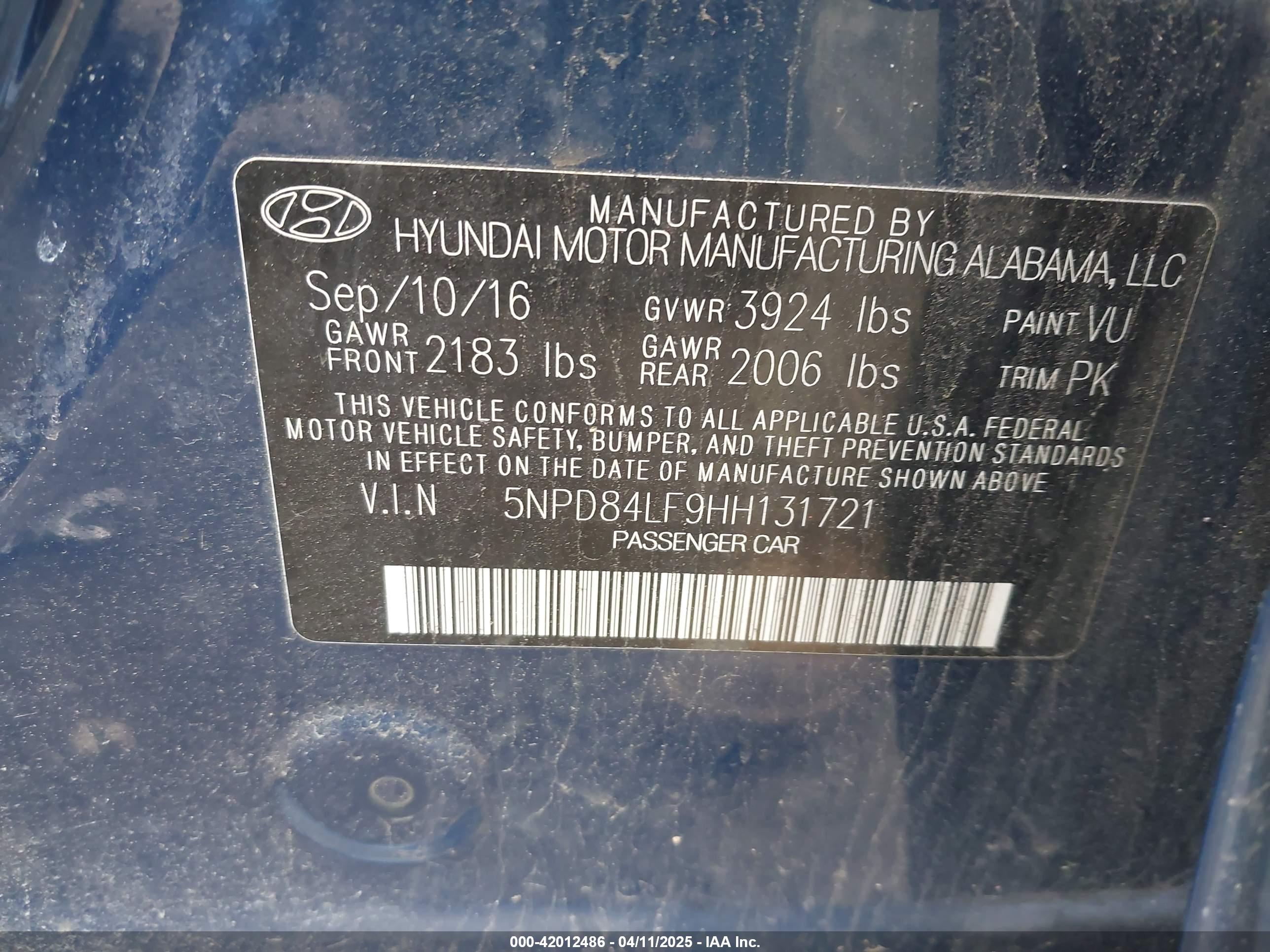 HYUNDAI ELANTRA image 9