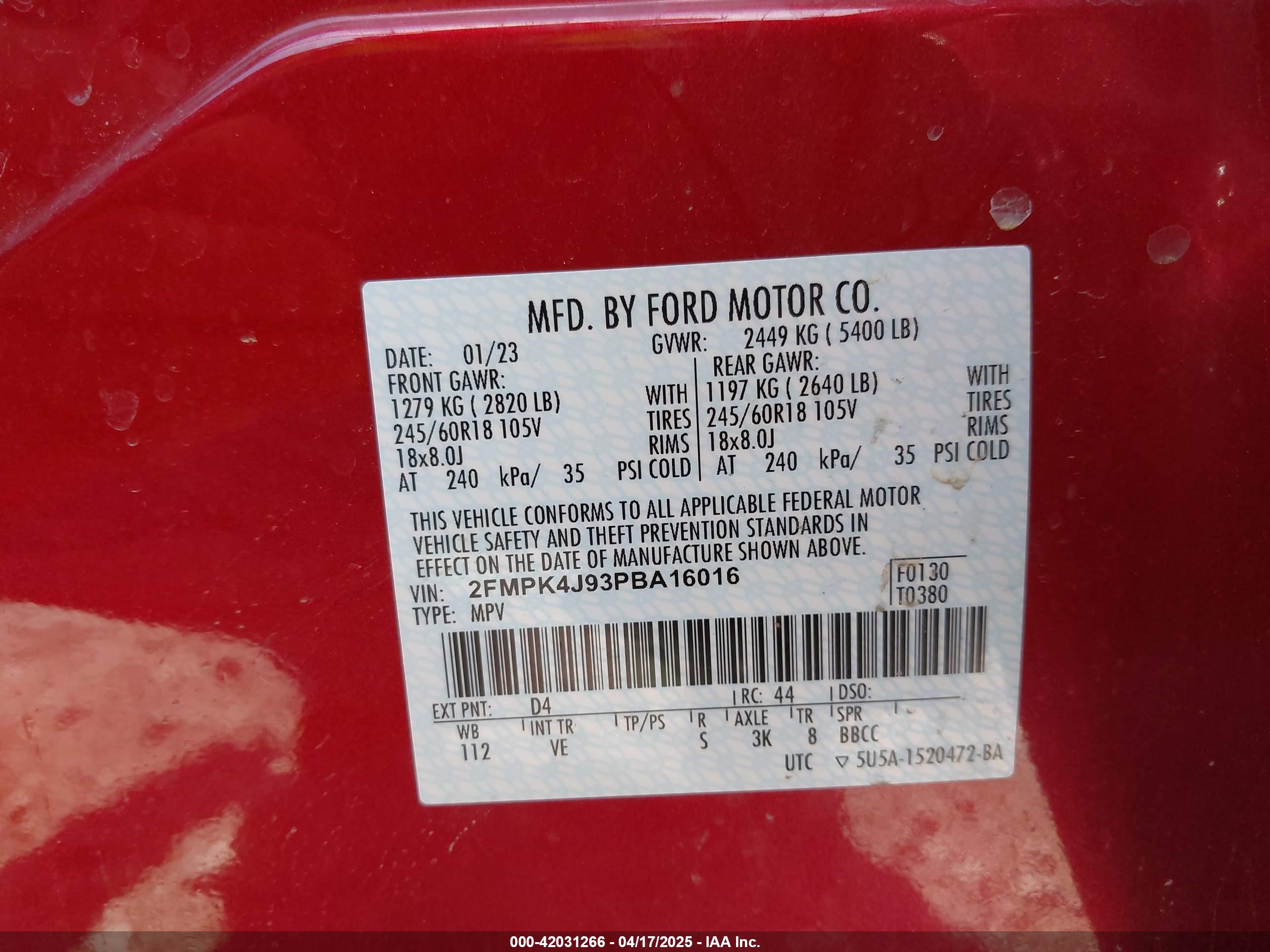 FORD EDGE image 9