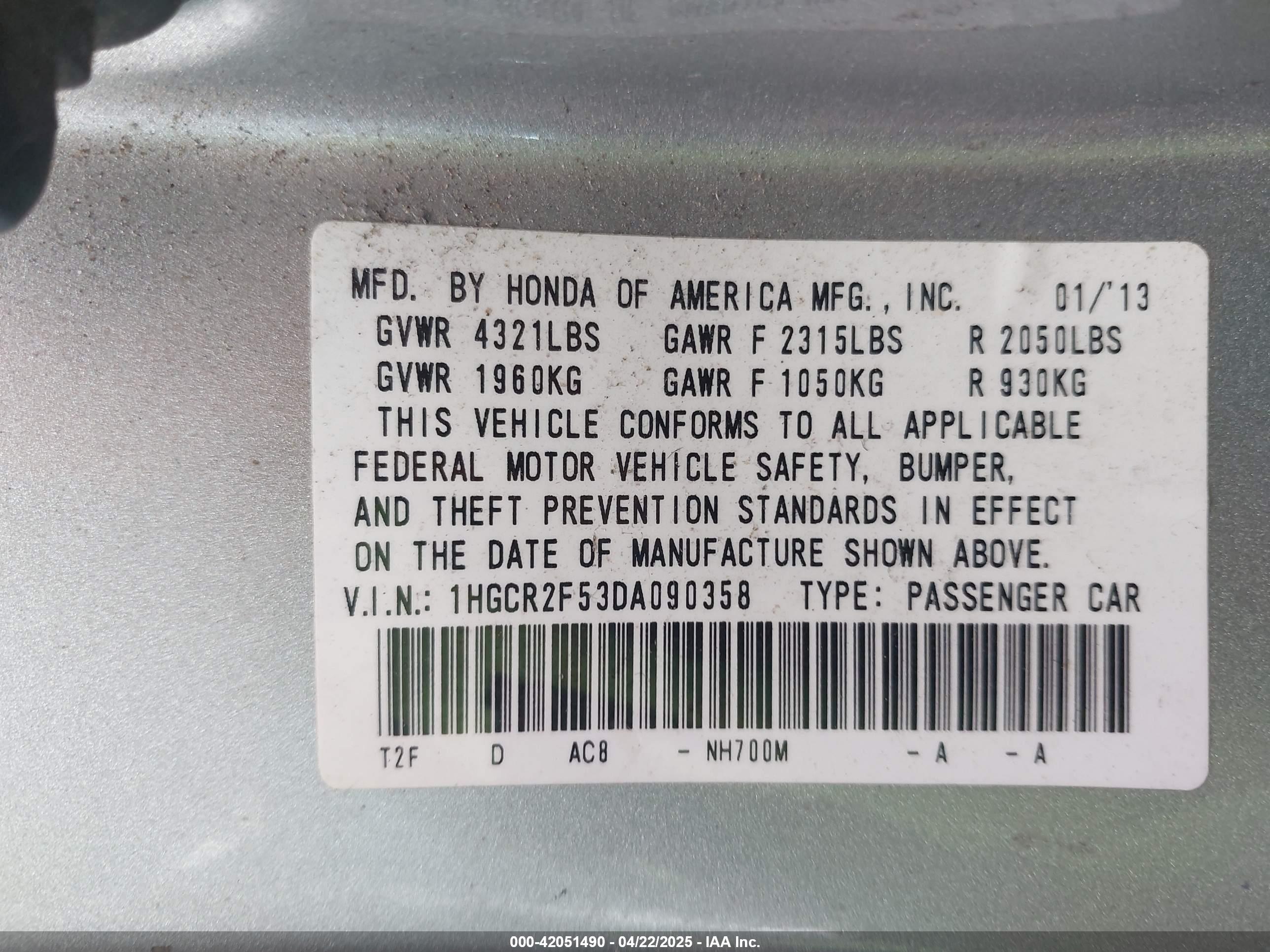 HONDA ACCORD image 9