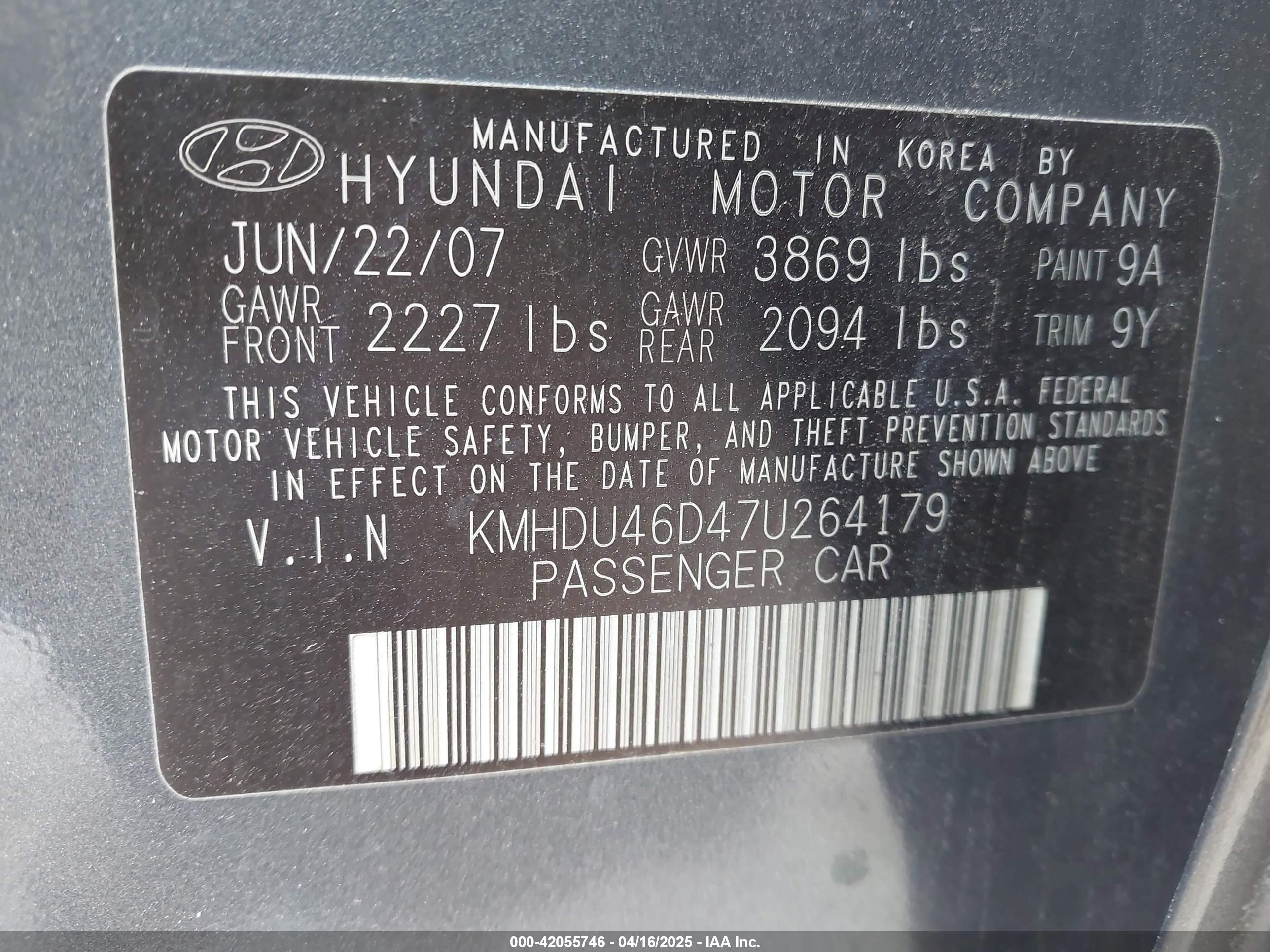 HYUNDAI ELANTRA image 9