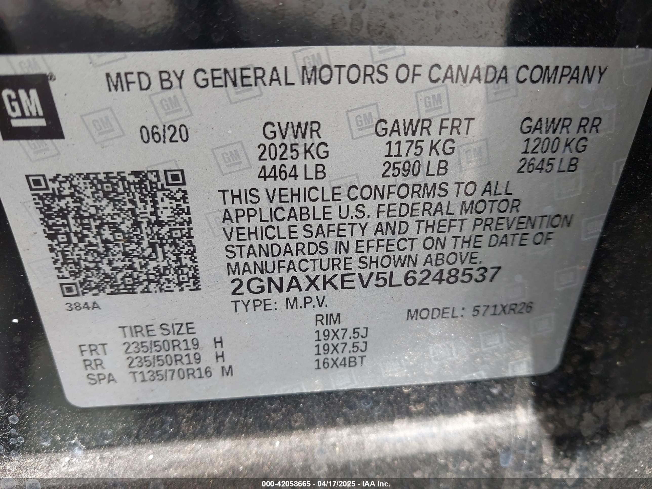 CHEVROLET EQUINOX image 9