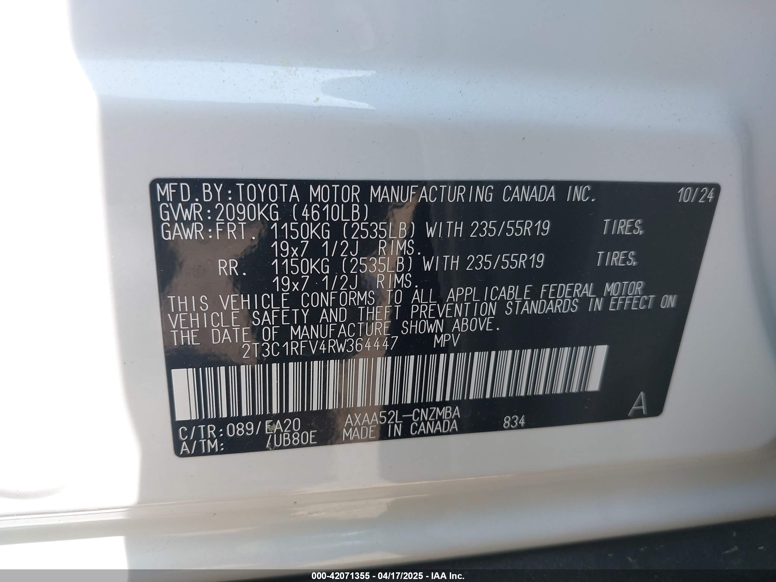 TOYOTA RAV4 image 9
