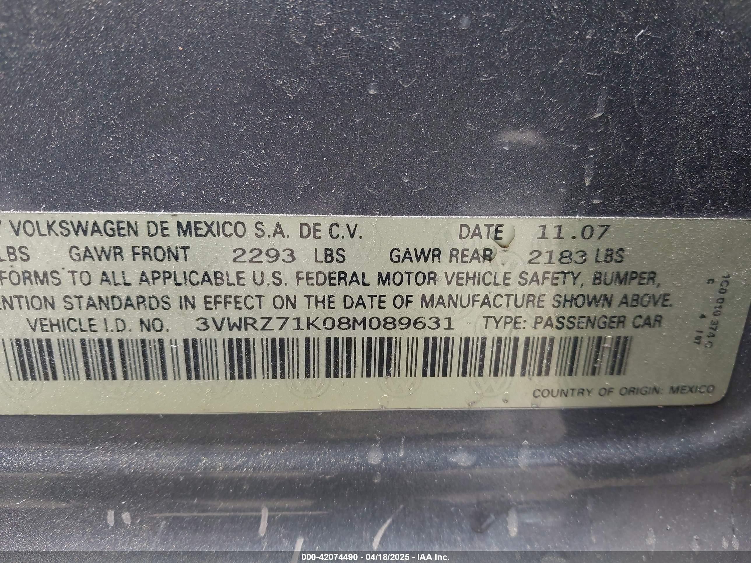 VOLKSWAGEN JETTA image 9