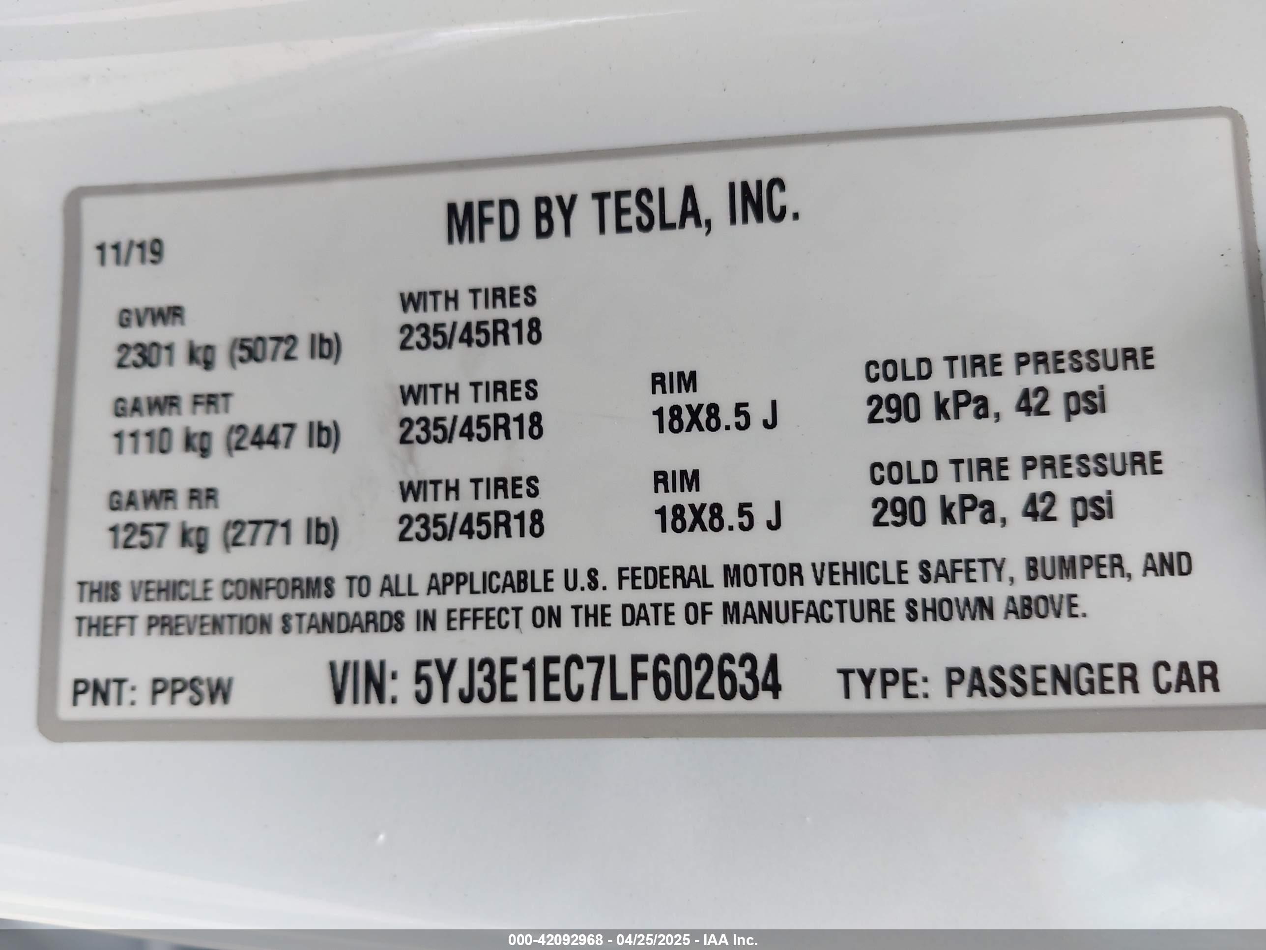 TESLA MODEL image 9