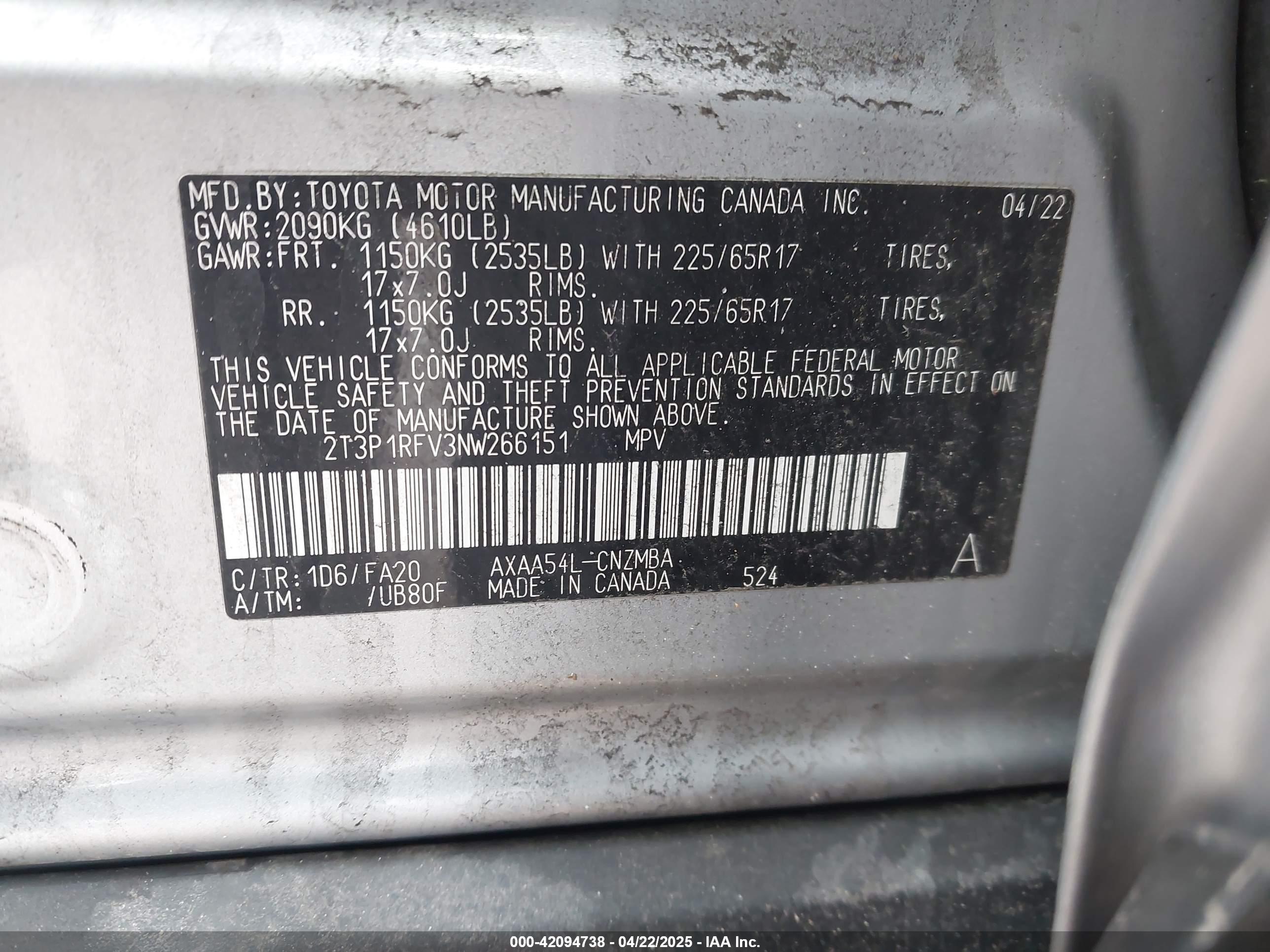 TOYOTA RAV4 image 9