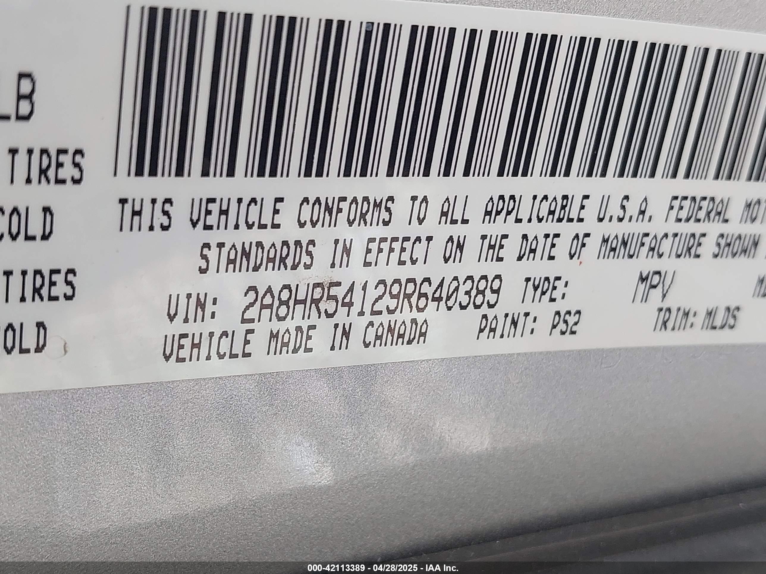 CHRYSLER TOWN image 9