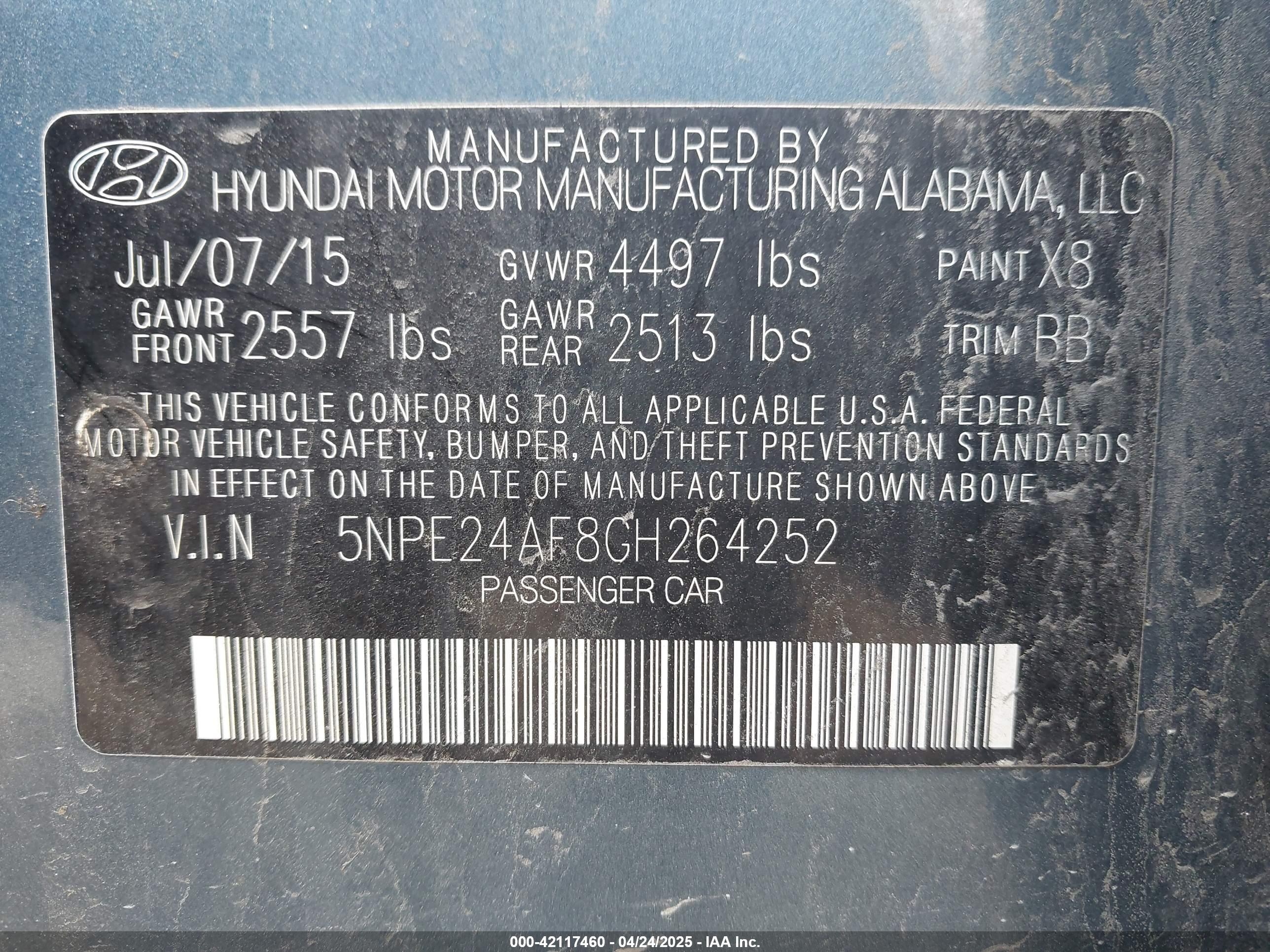 HYUNDAI SONATA image 9
