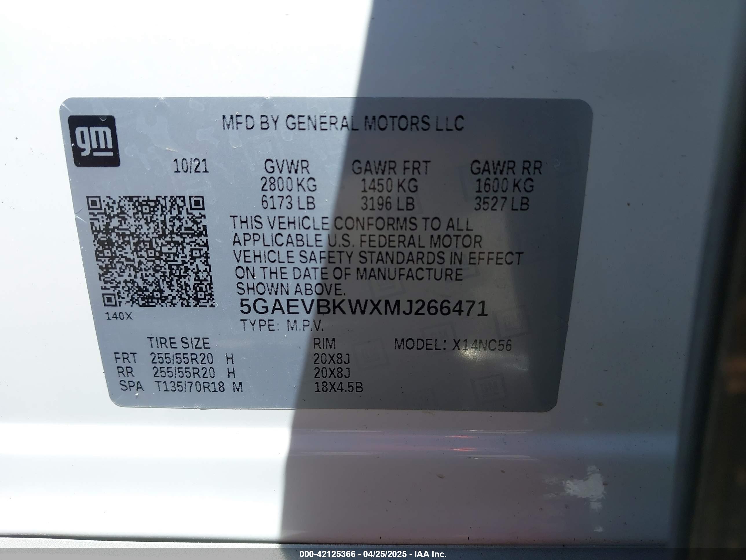 BUICK ENCLAVE image 9