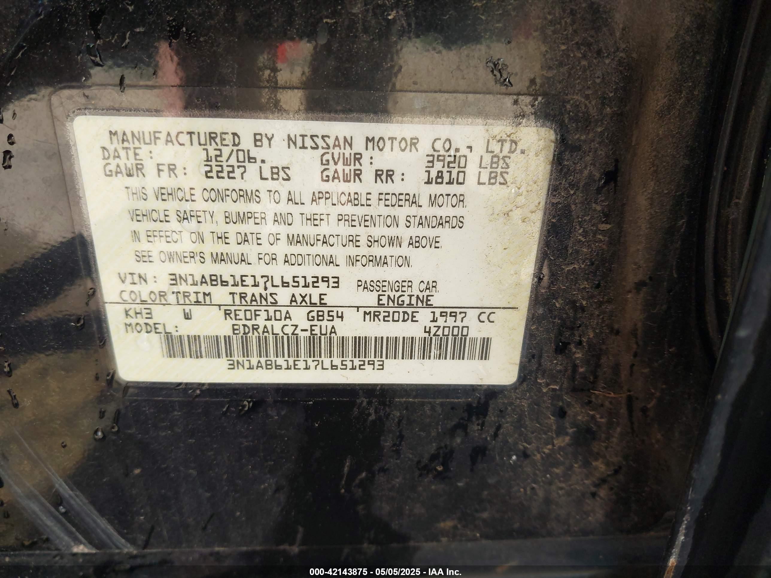 NISSAN SENTRA image 9