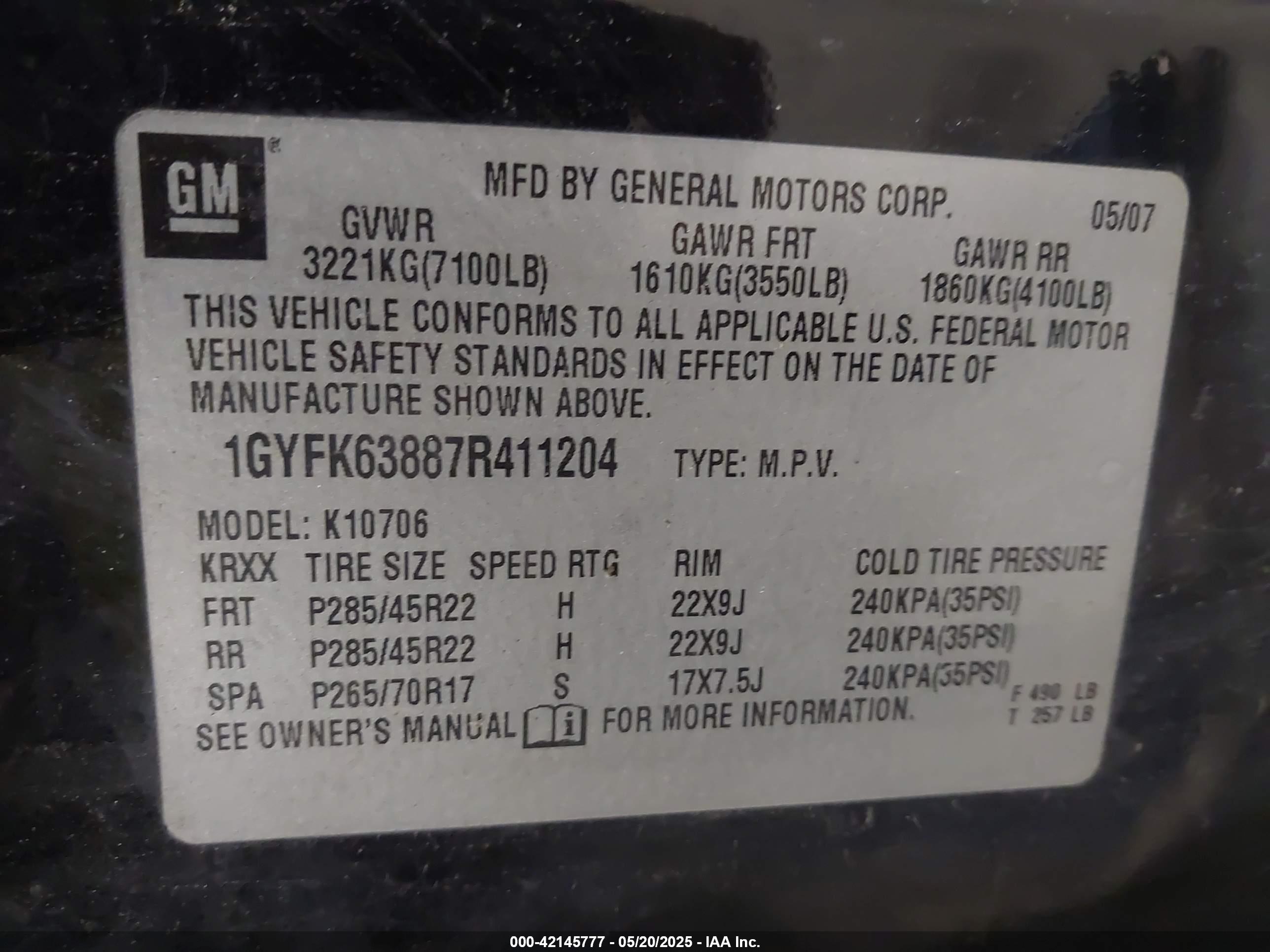 CADILLAC ESCALADE image 9
