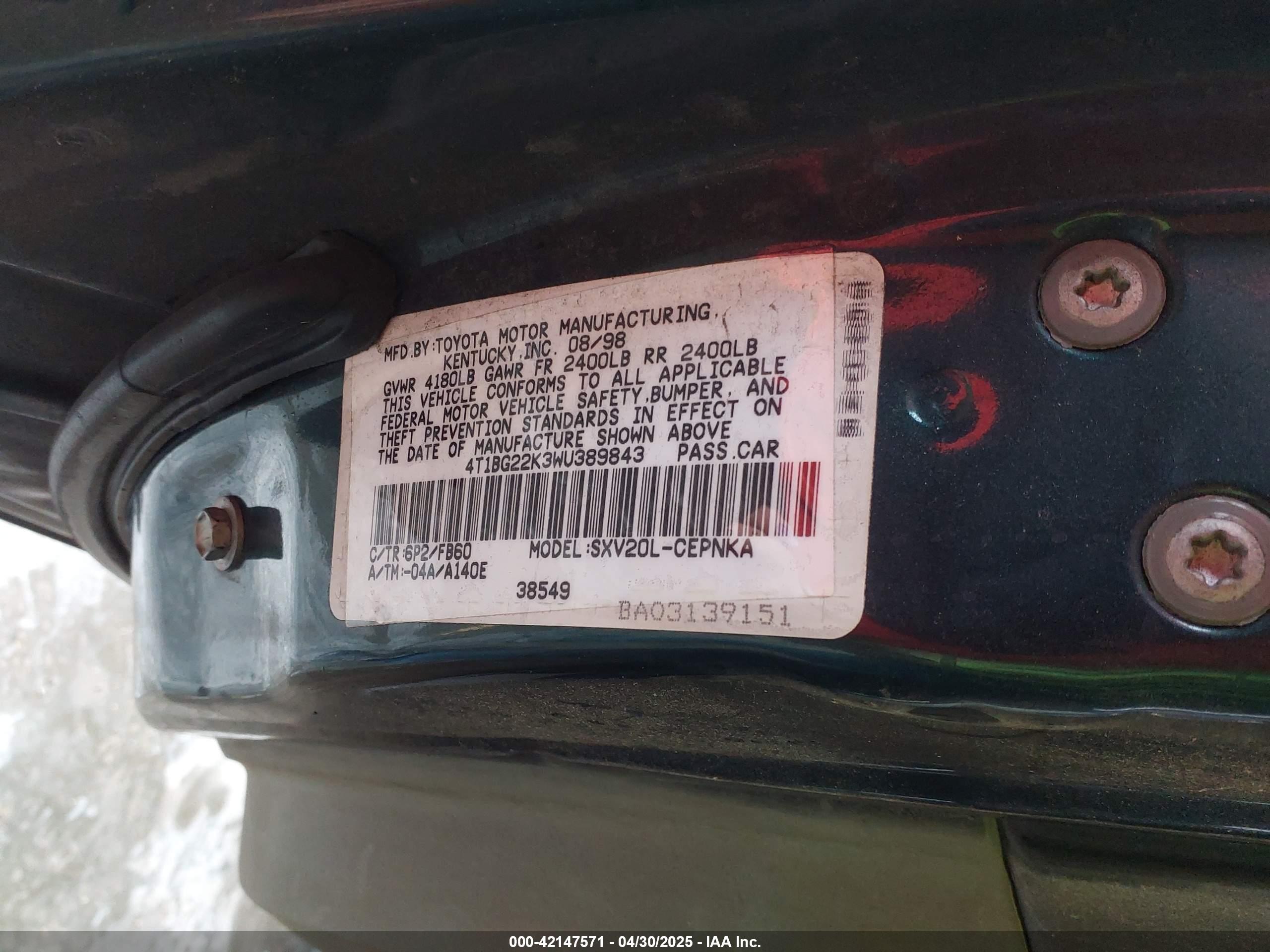 TOYOTA CAMRY image 9
