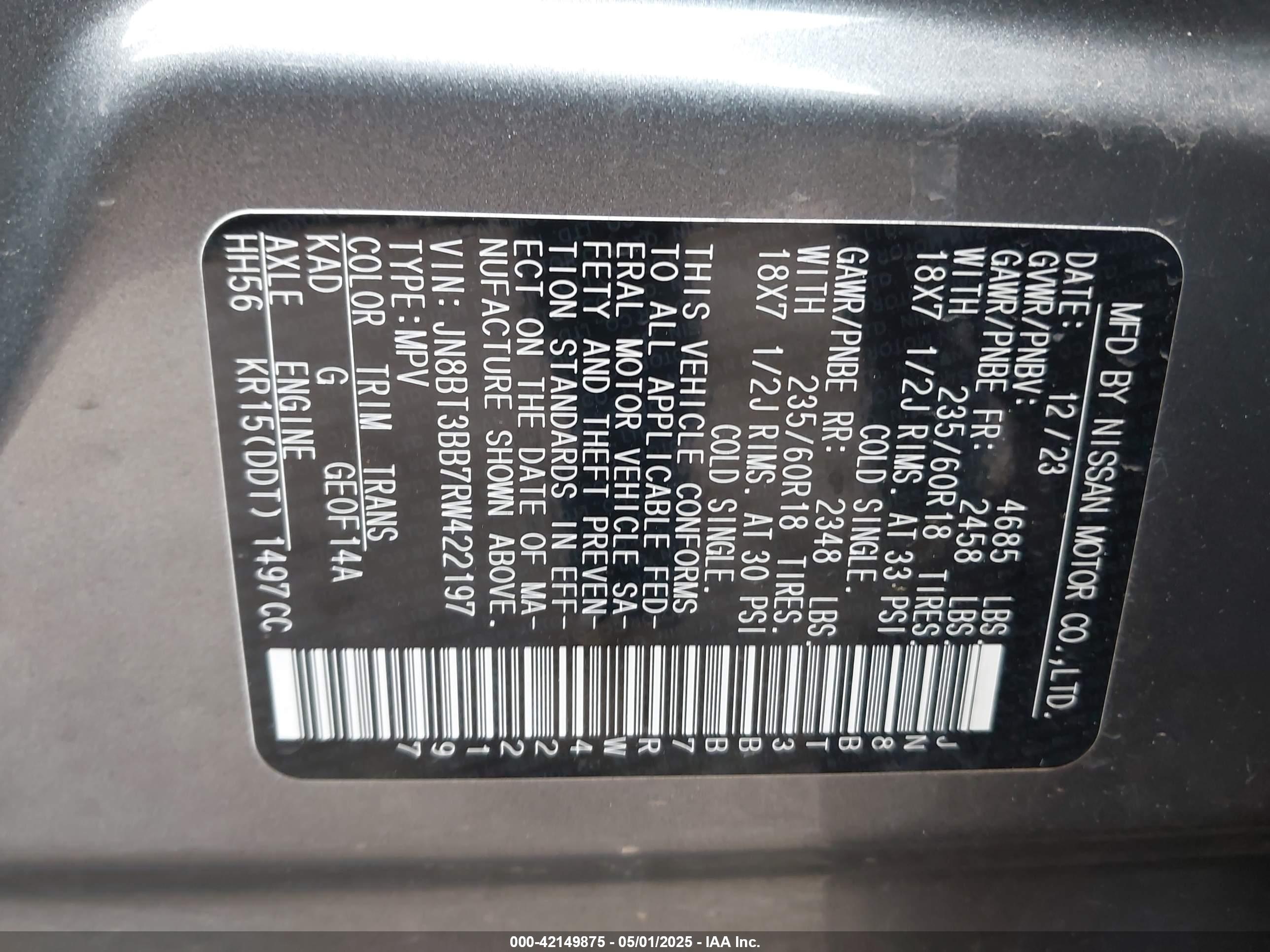 NISSAN ROGUE image 9