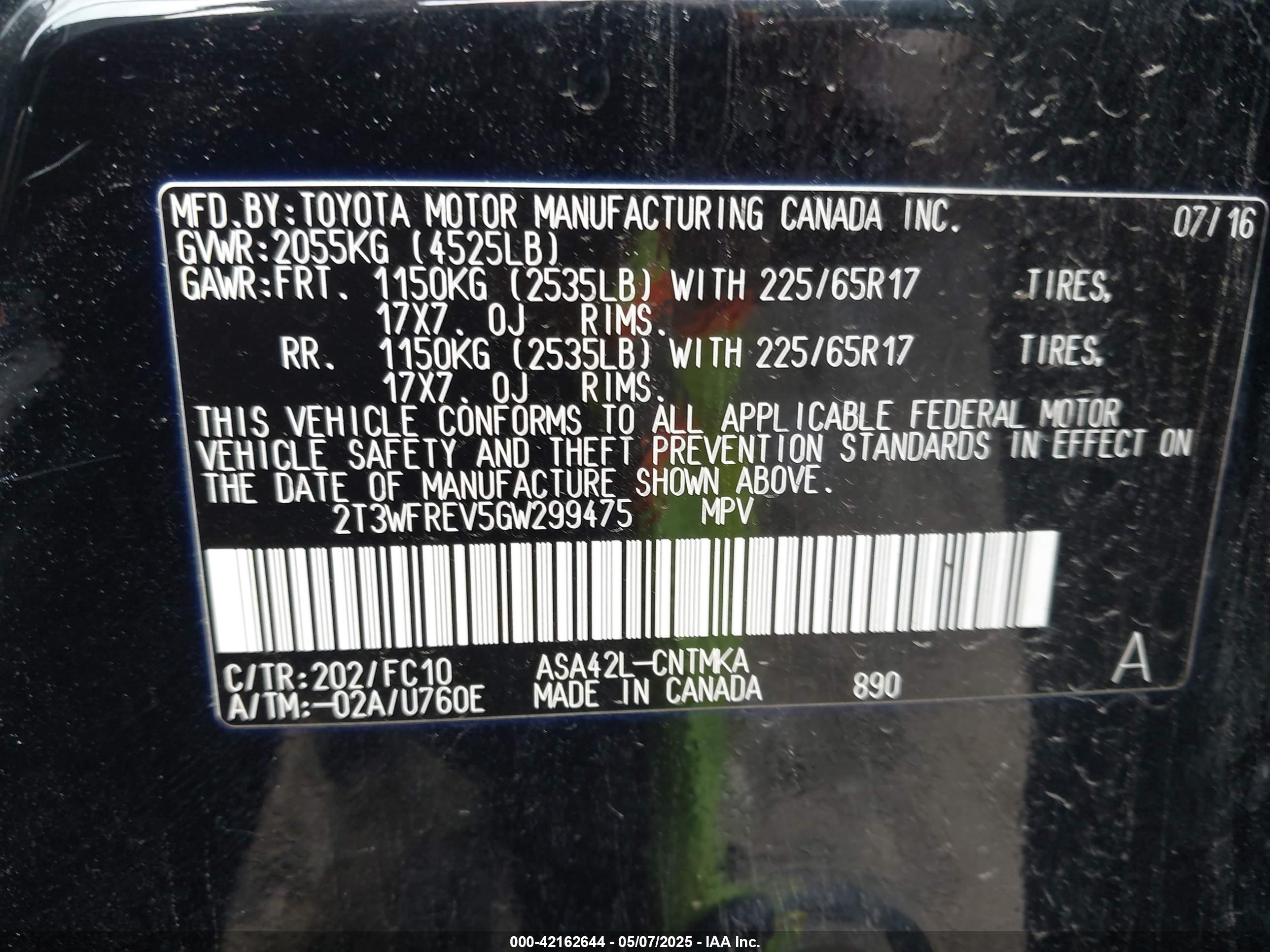 TOYOTA RAV4 image 9