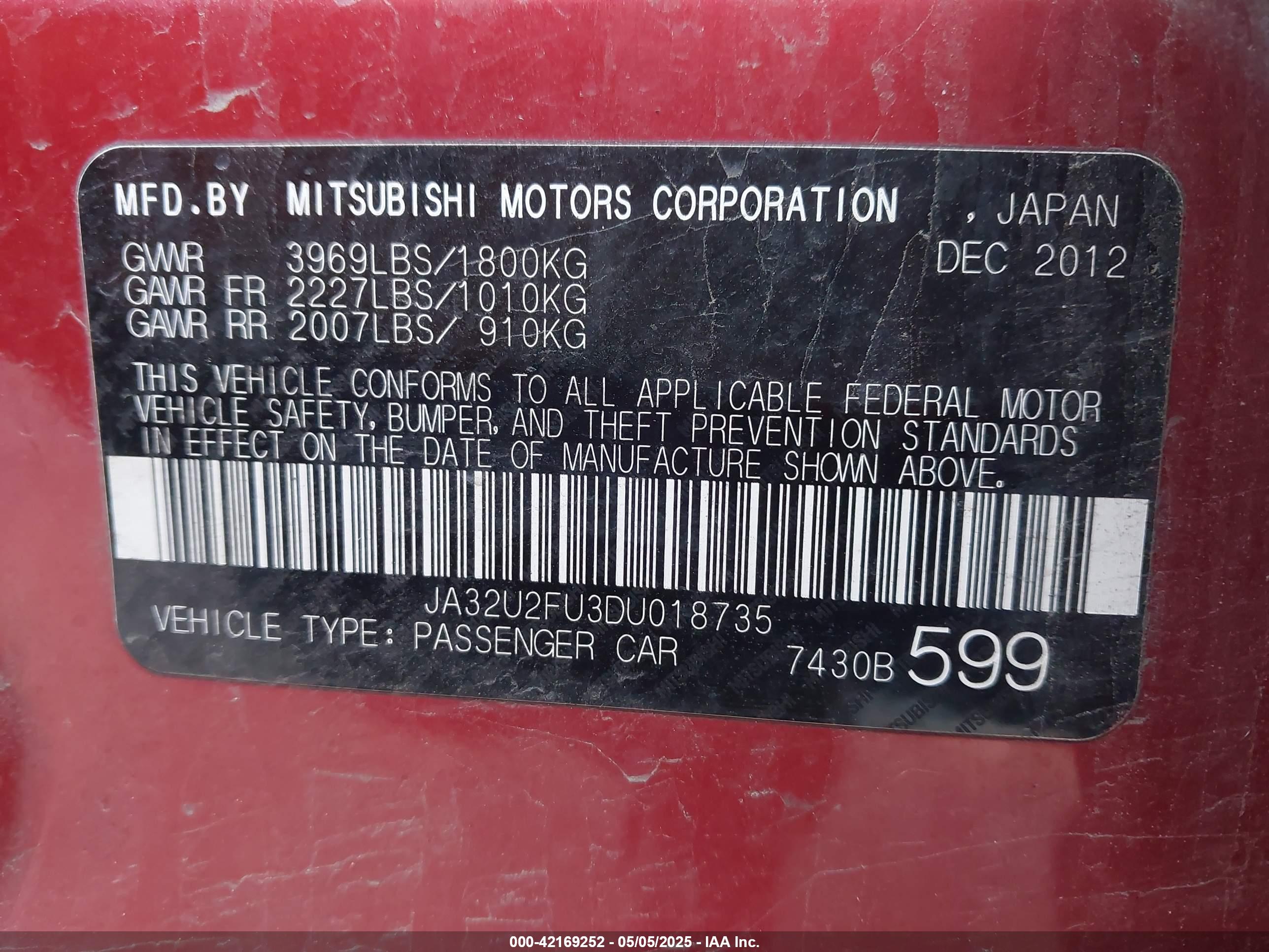 MITSUBISHI LANCER image 9