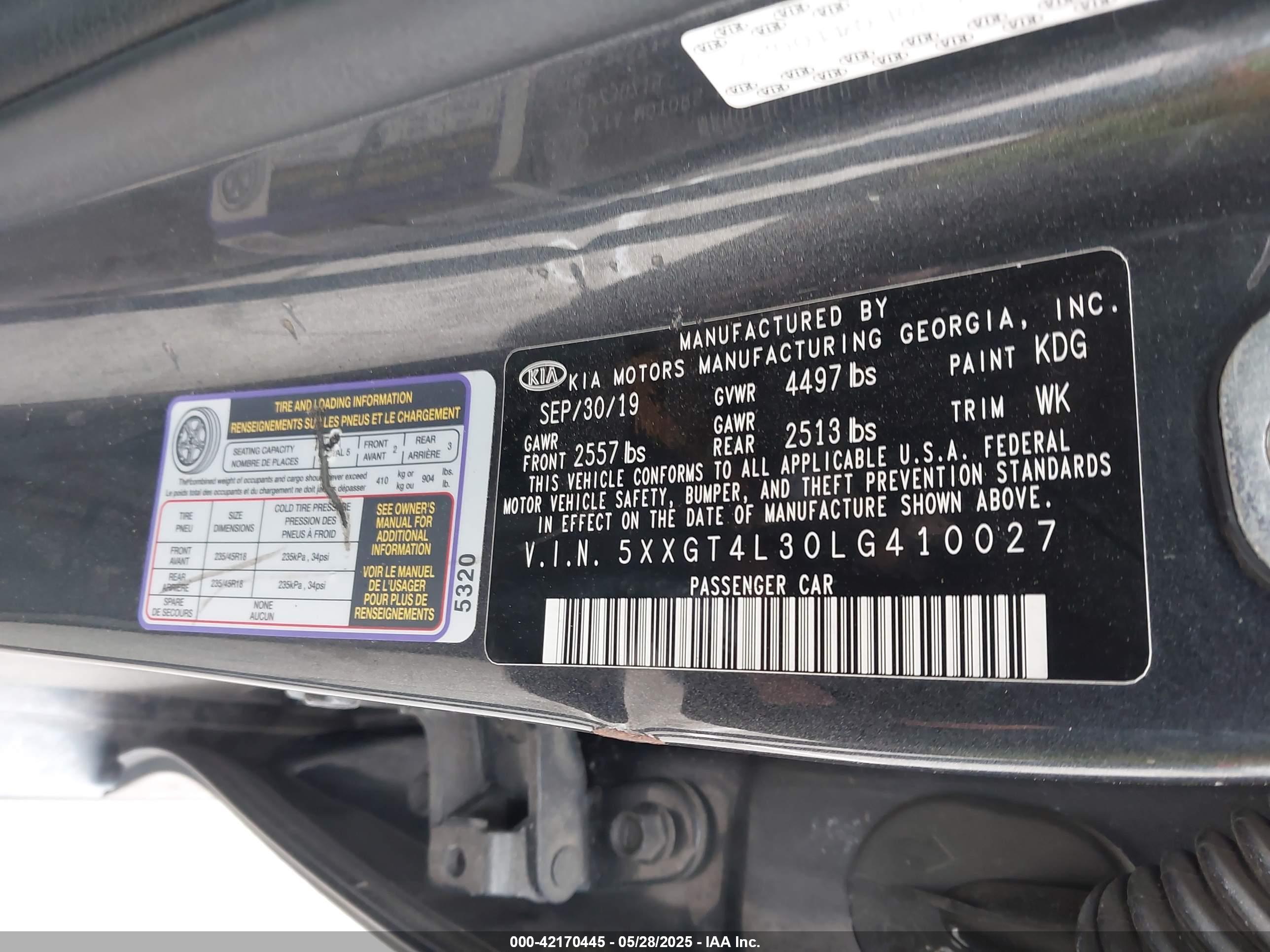 KIA OPTIMA image 9