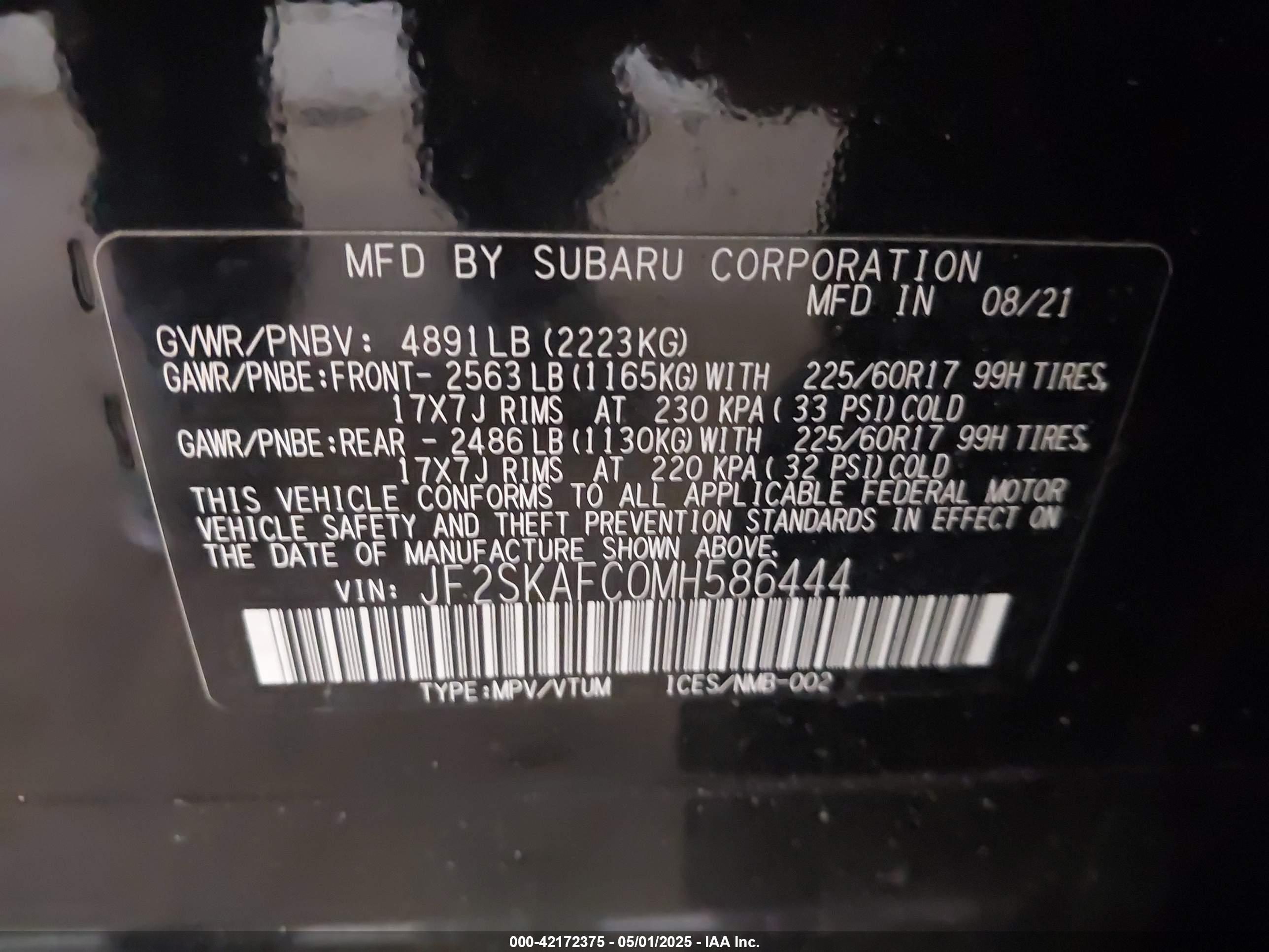 SUBARU FORESTER image 9