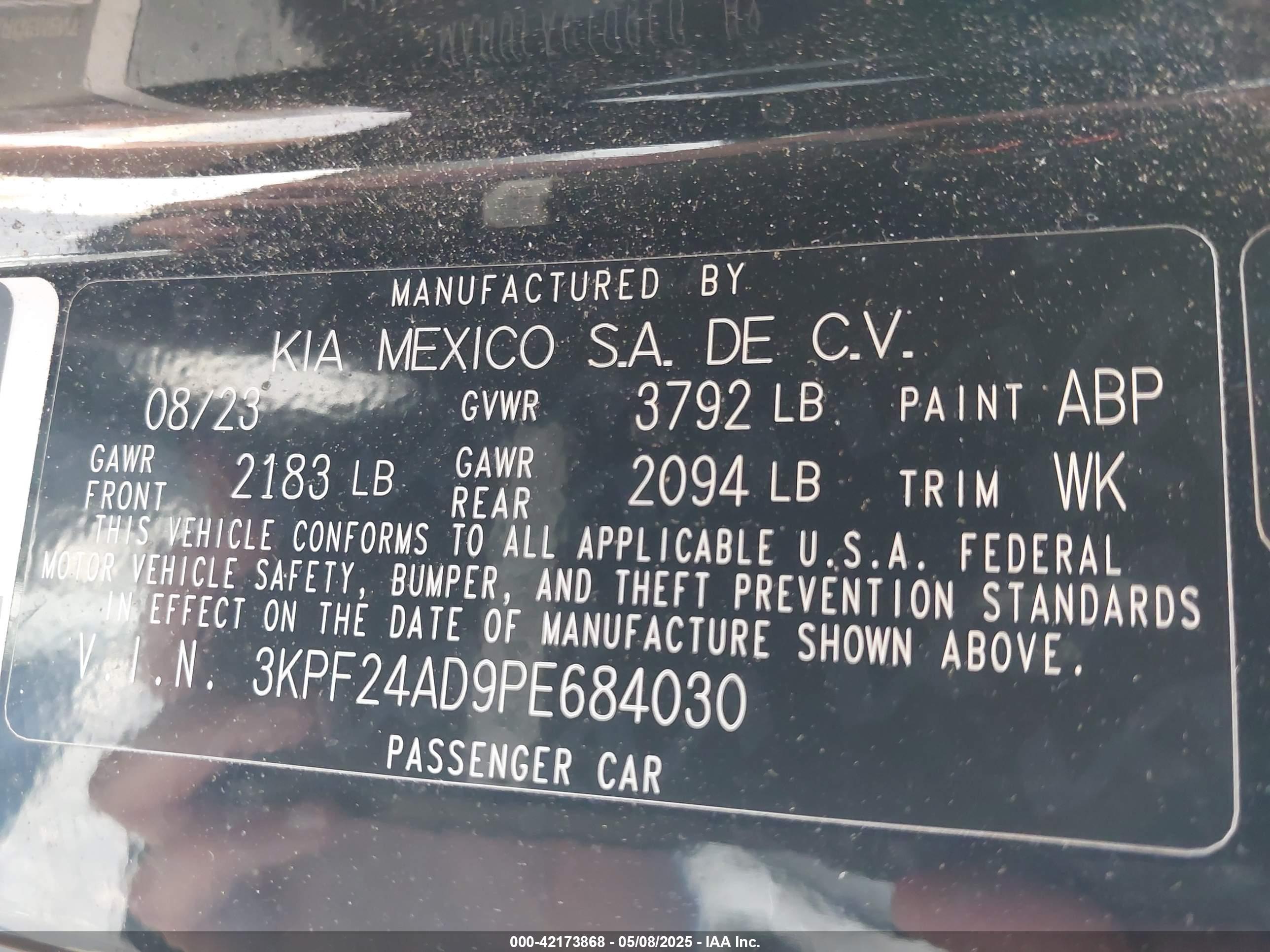 KIA FORTE image 9