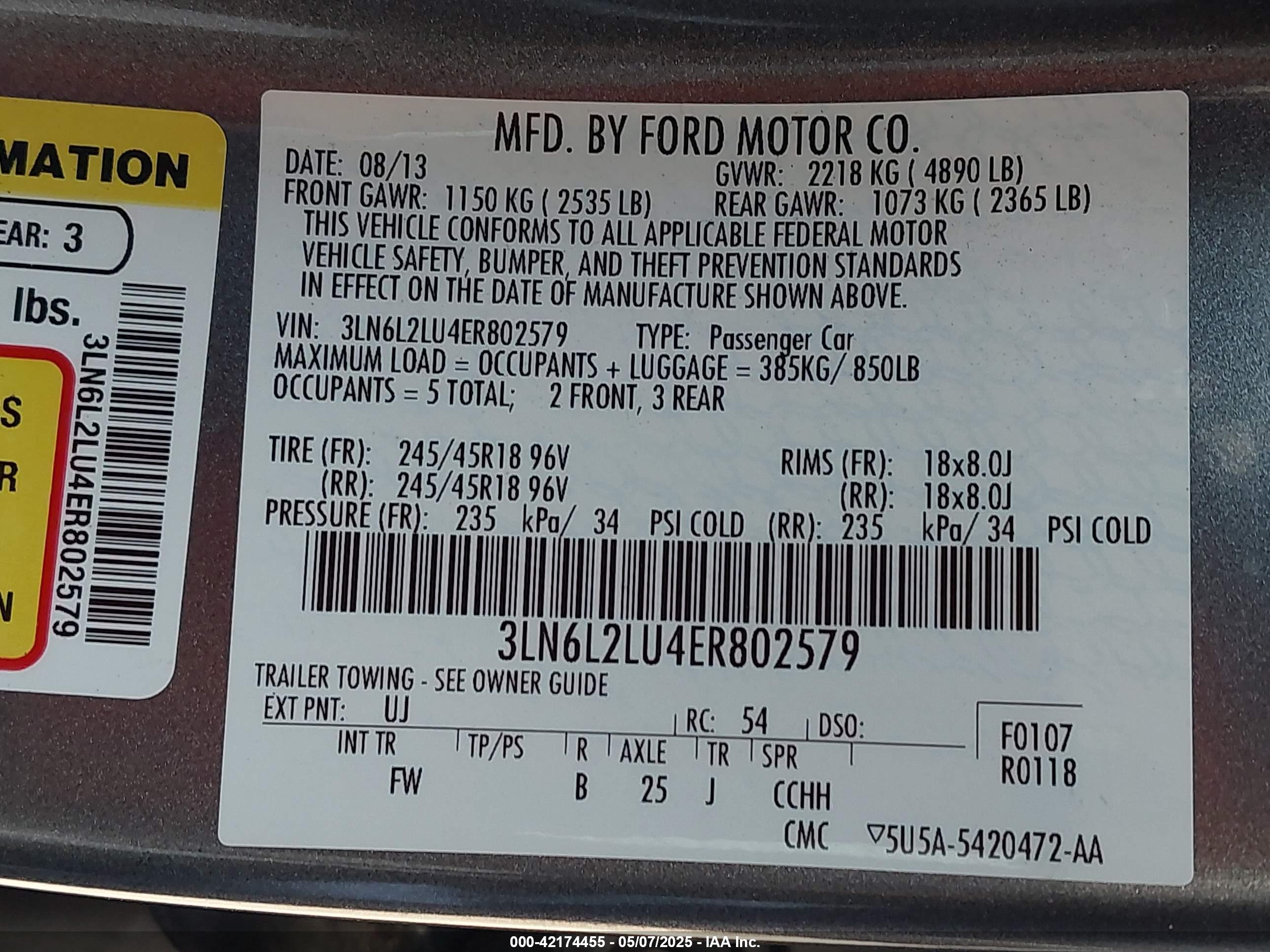 LINCOLN MKZ image 9