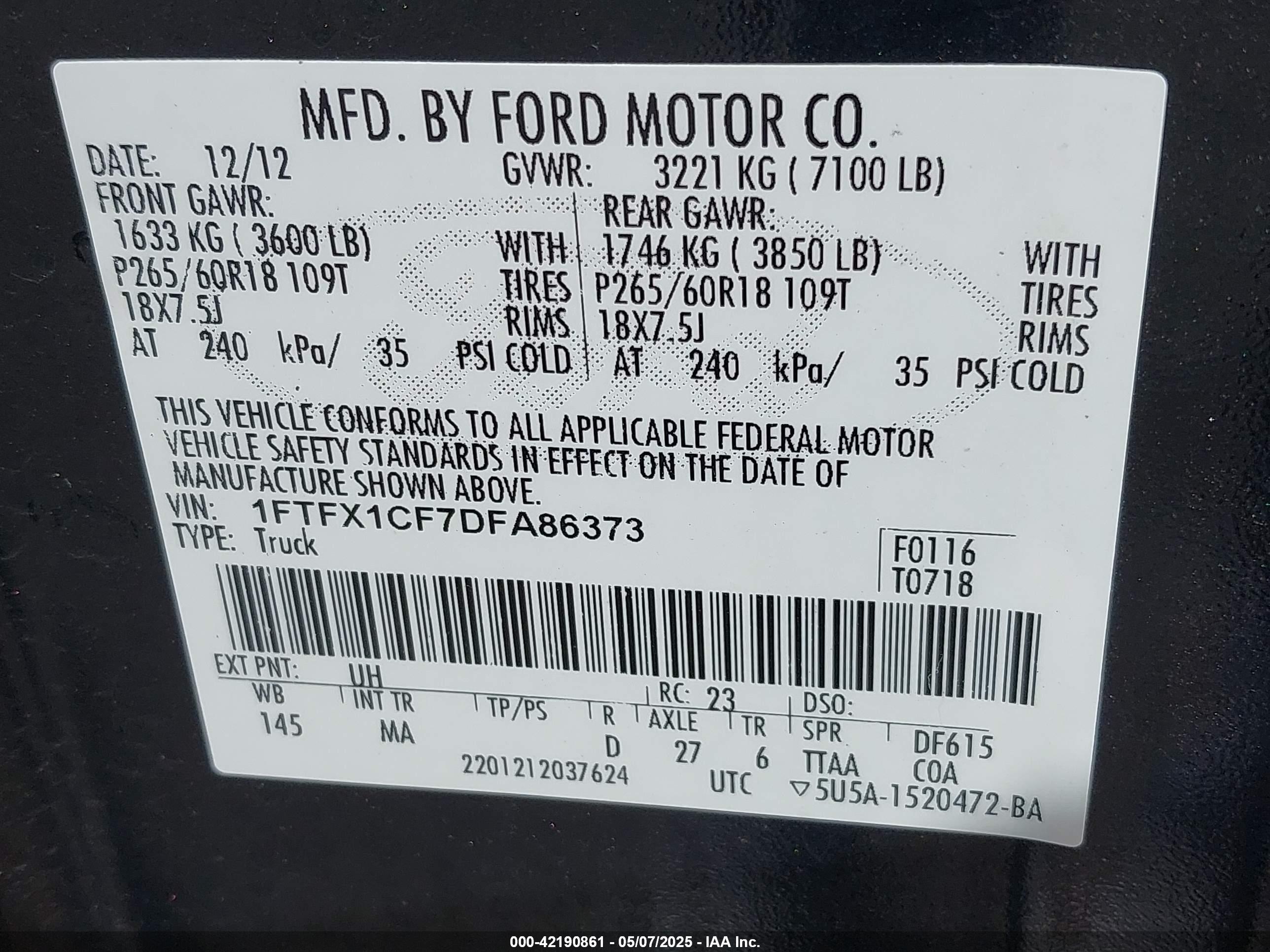 FORD F-150 image 9