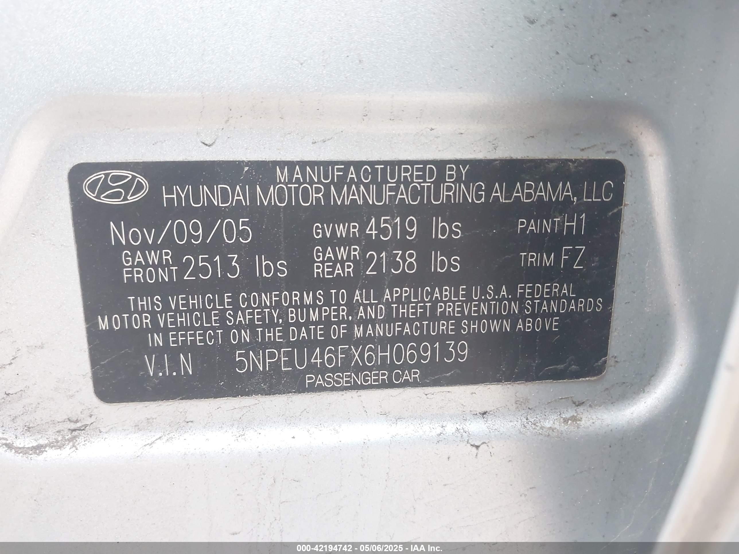 HYUNDAI SONATA image 9