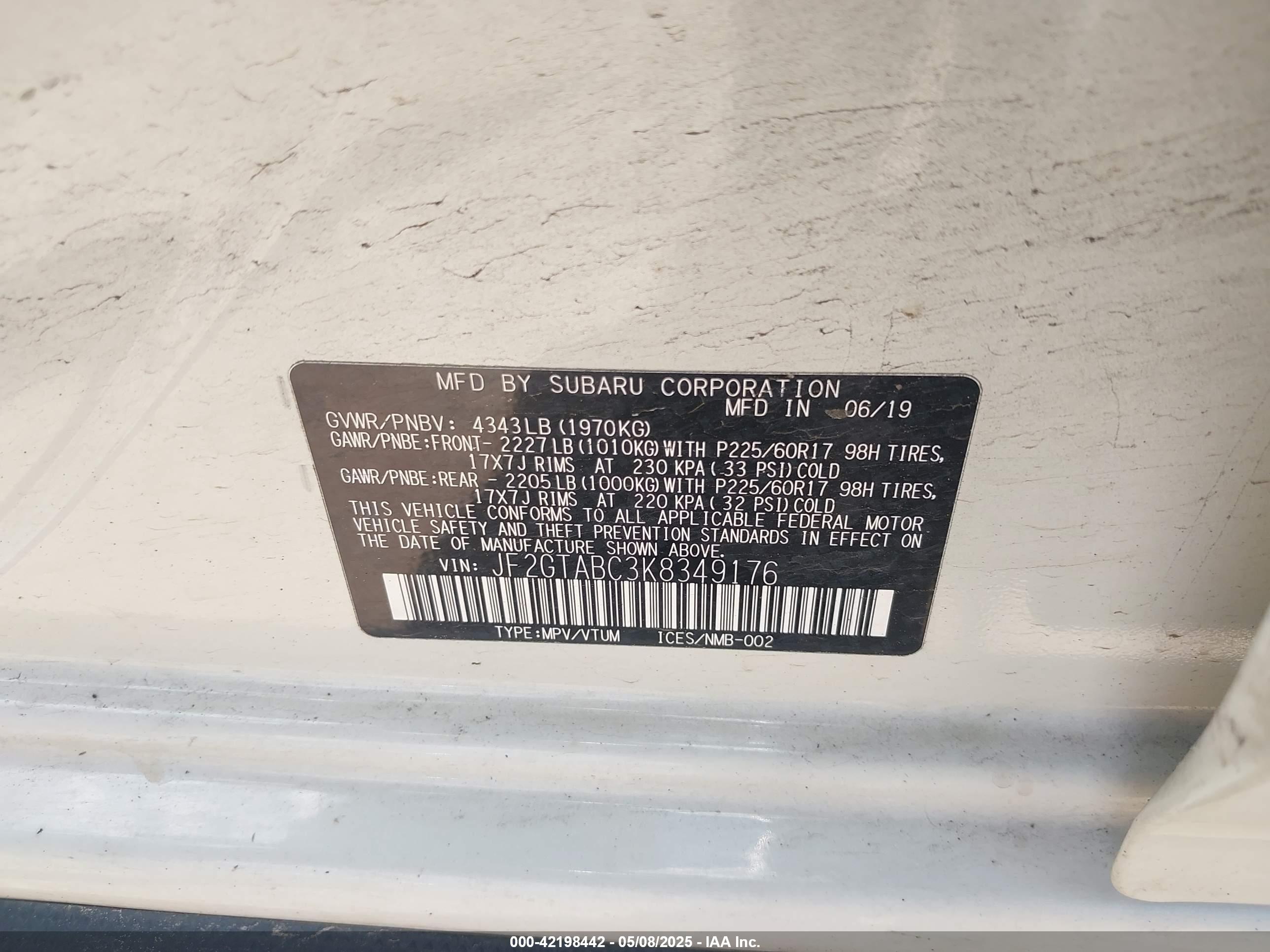 SUBARU CROSSTREK image 9