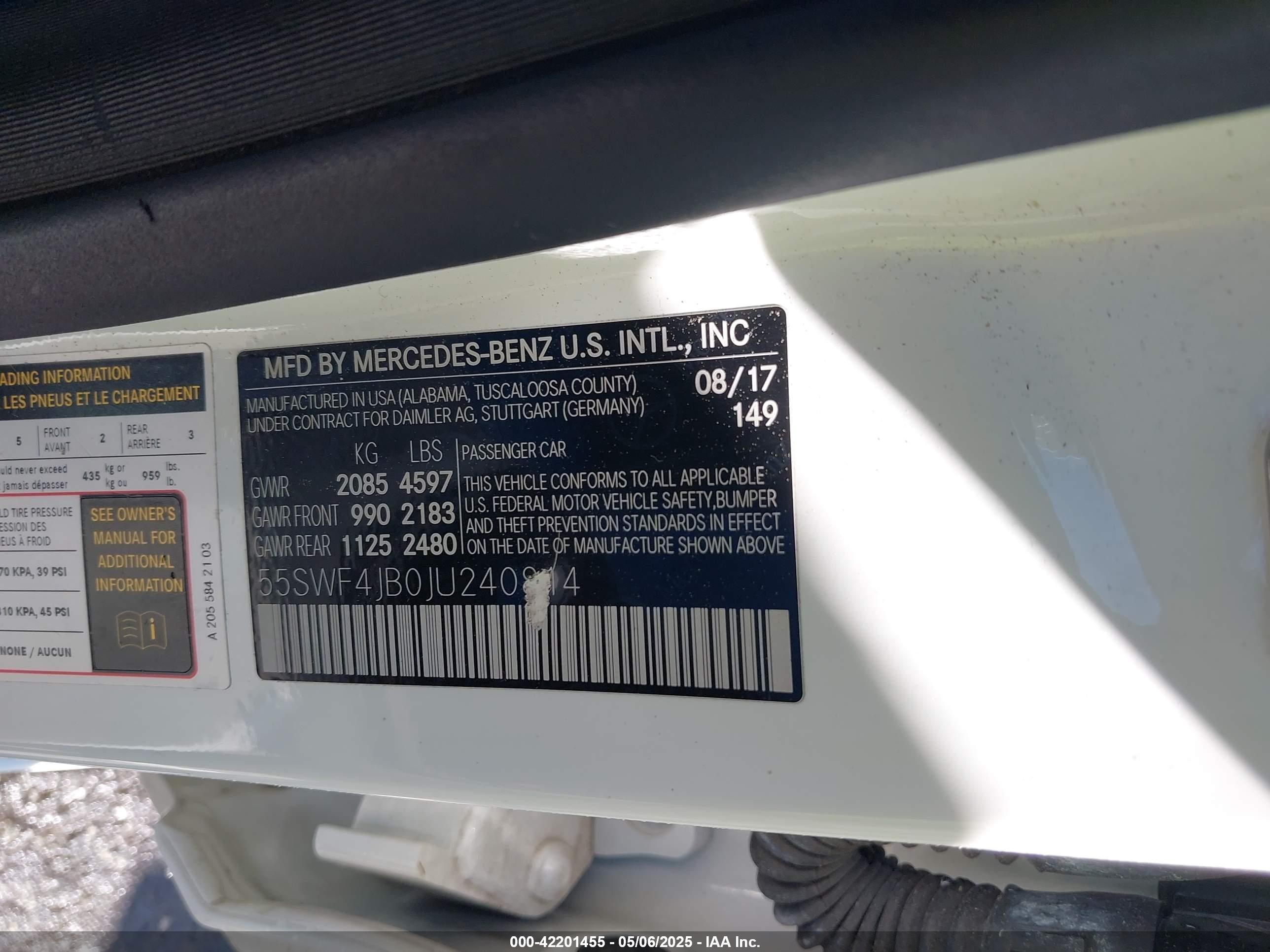 MERCEDES-BENZ C image 9
