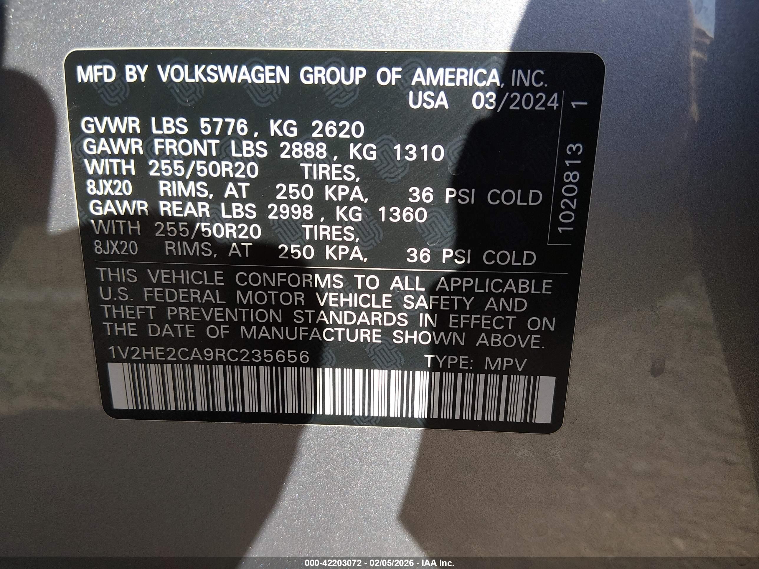 VOLKSWAGEN ATLAS image 9