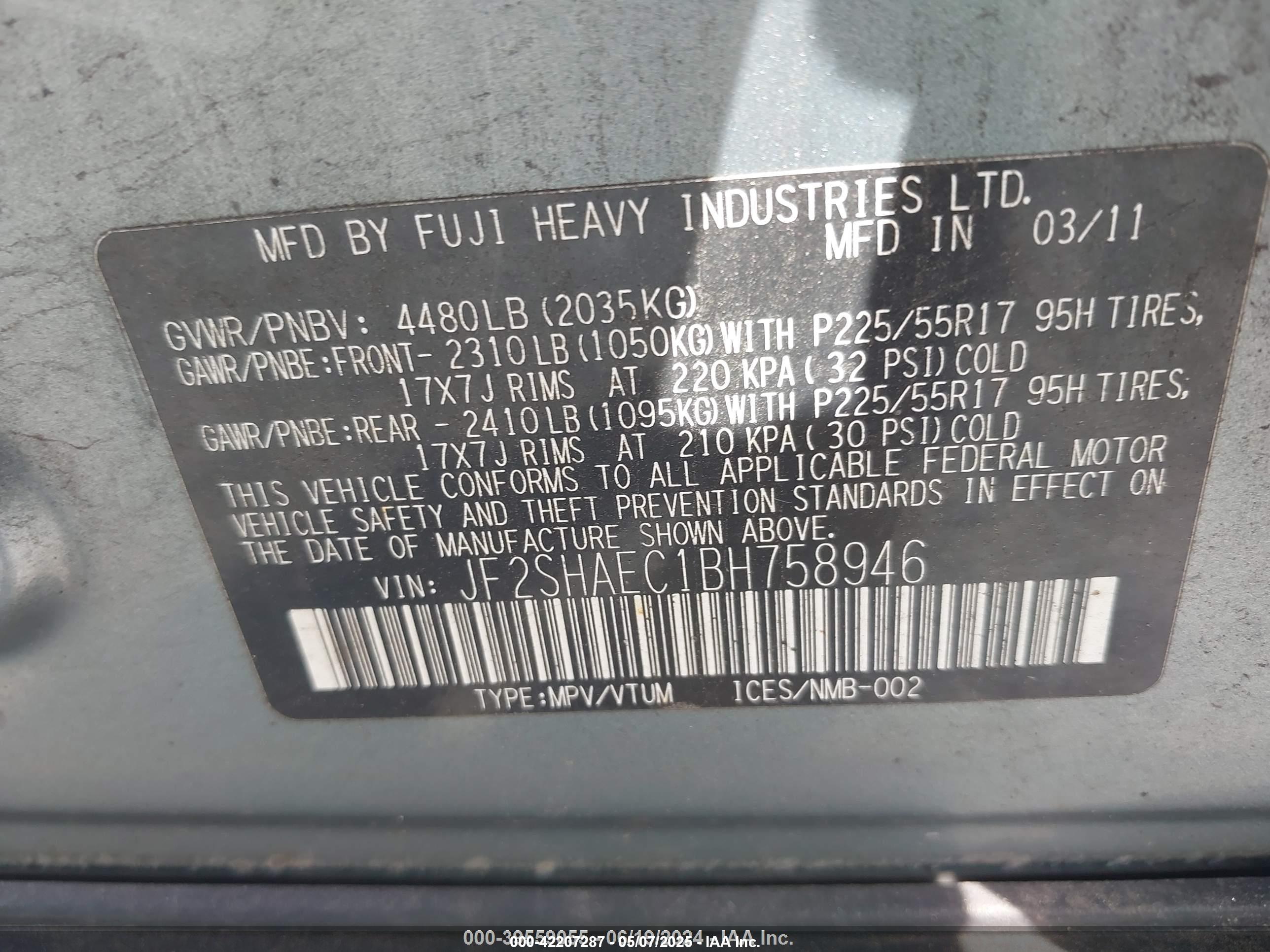 SUBARU FORESTER image 9
