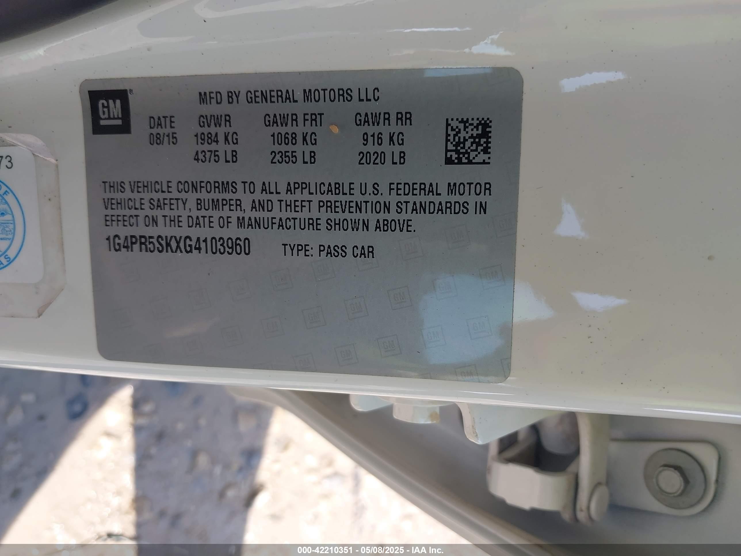 BUICK VERANO image 9