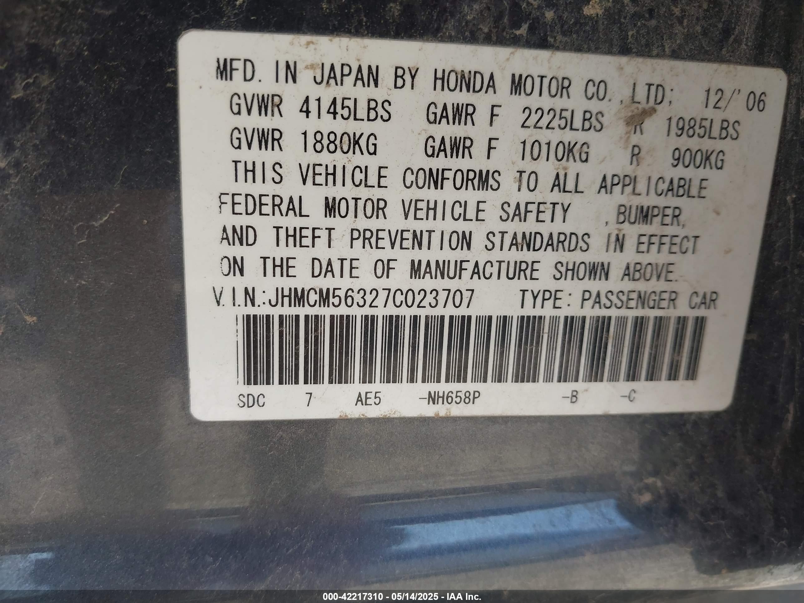 HONDA ACCORD image 9