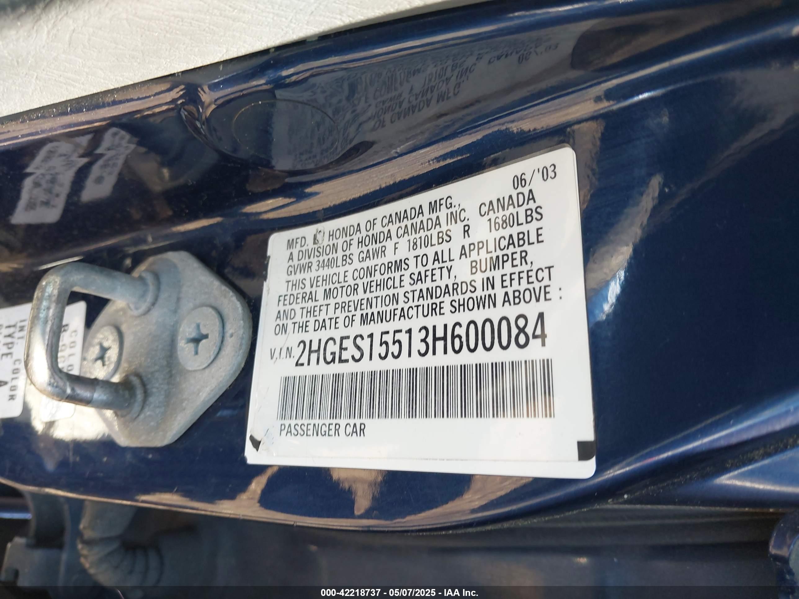 HONDA CIVIC image 9