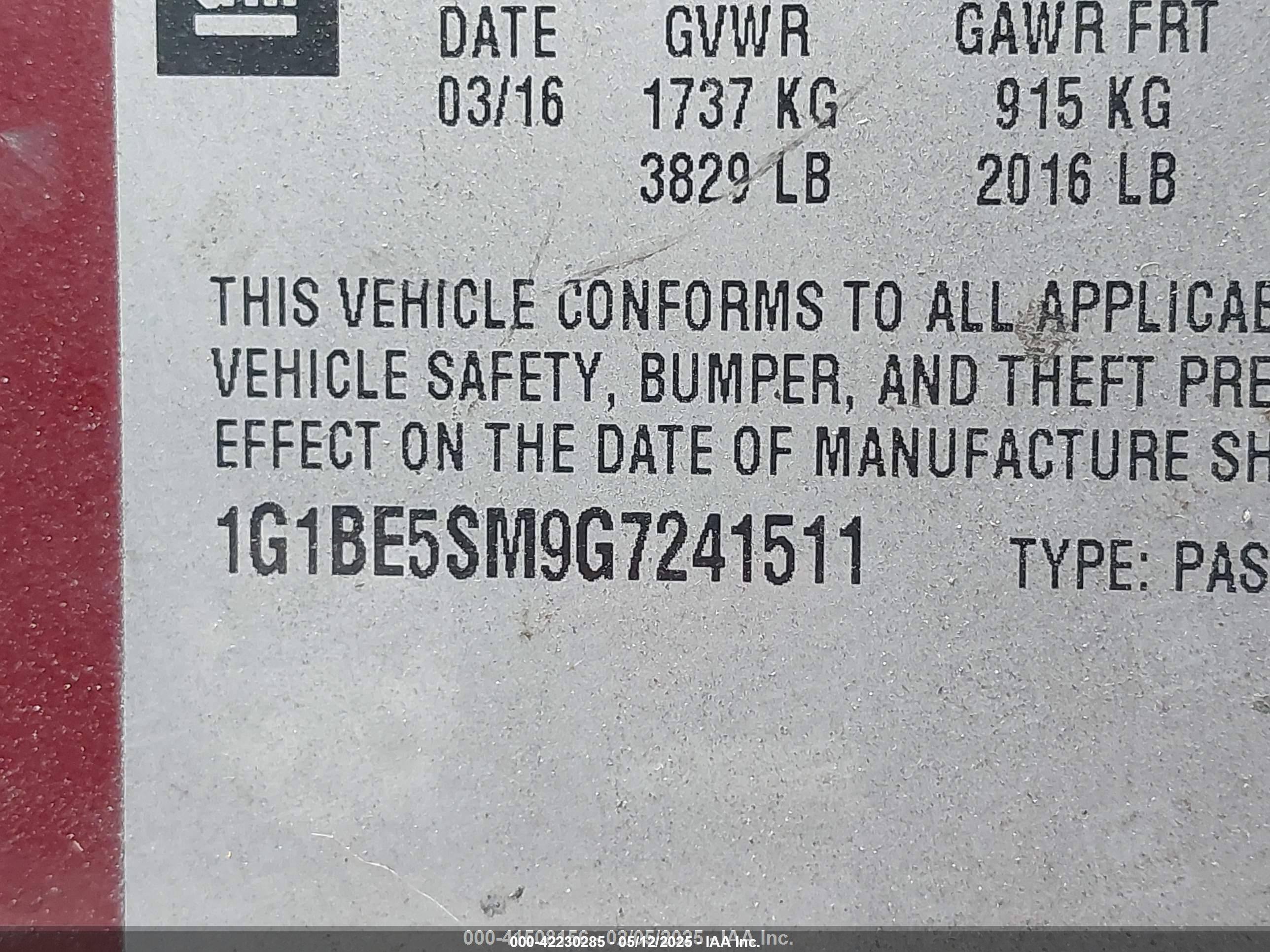 CHEVROLET CRUZE image 9