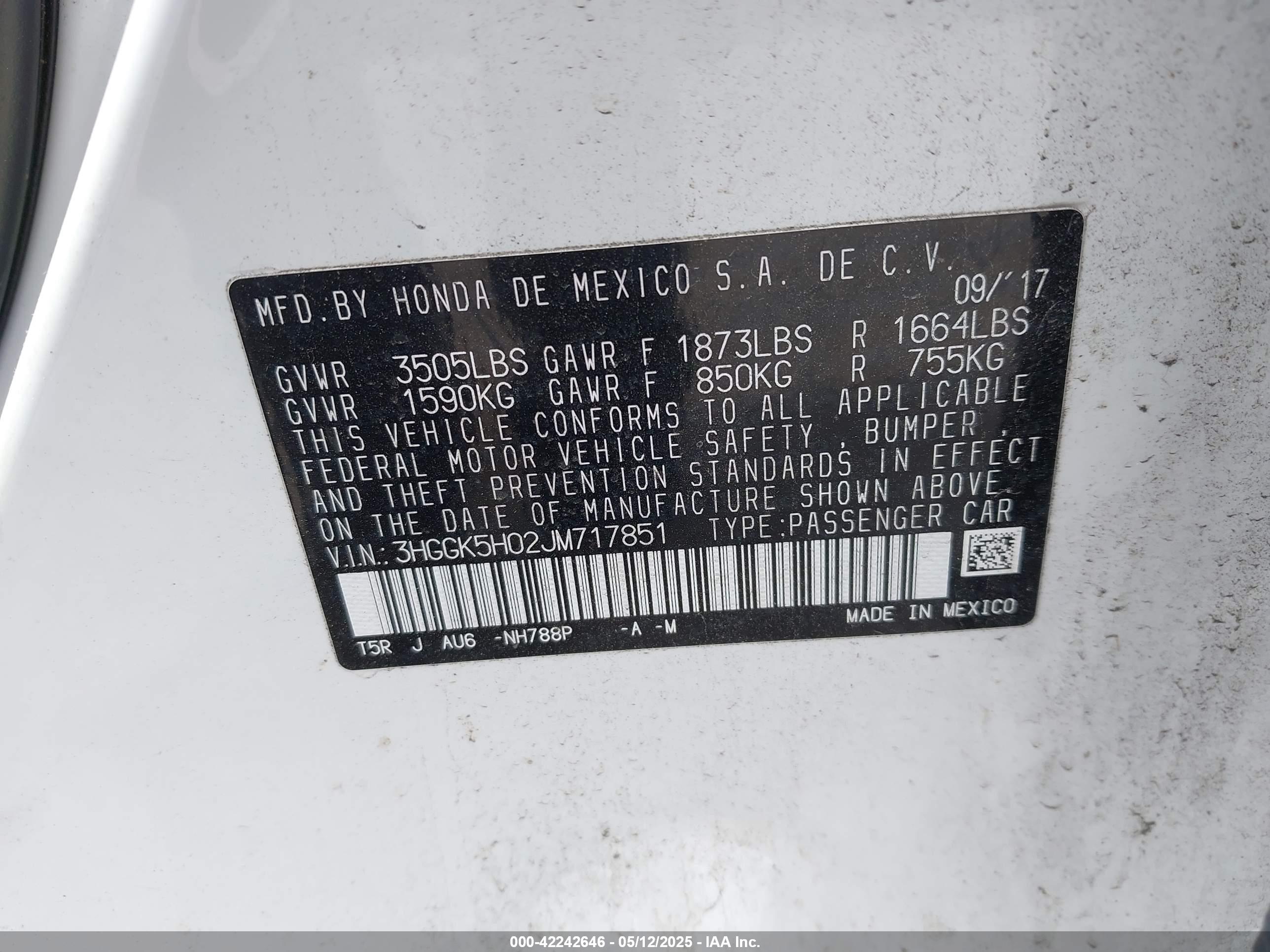 HONDA FIT image 9