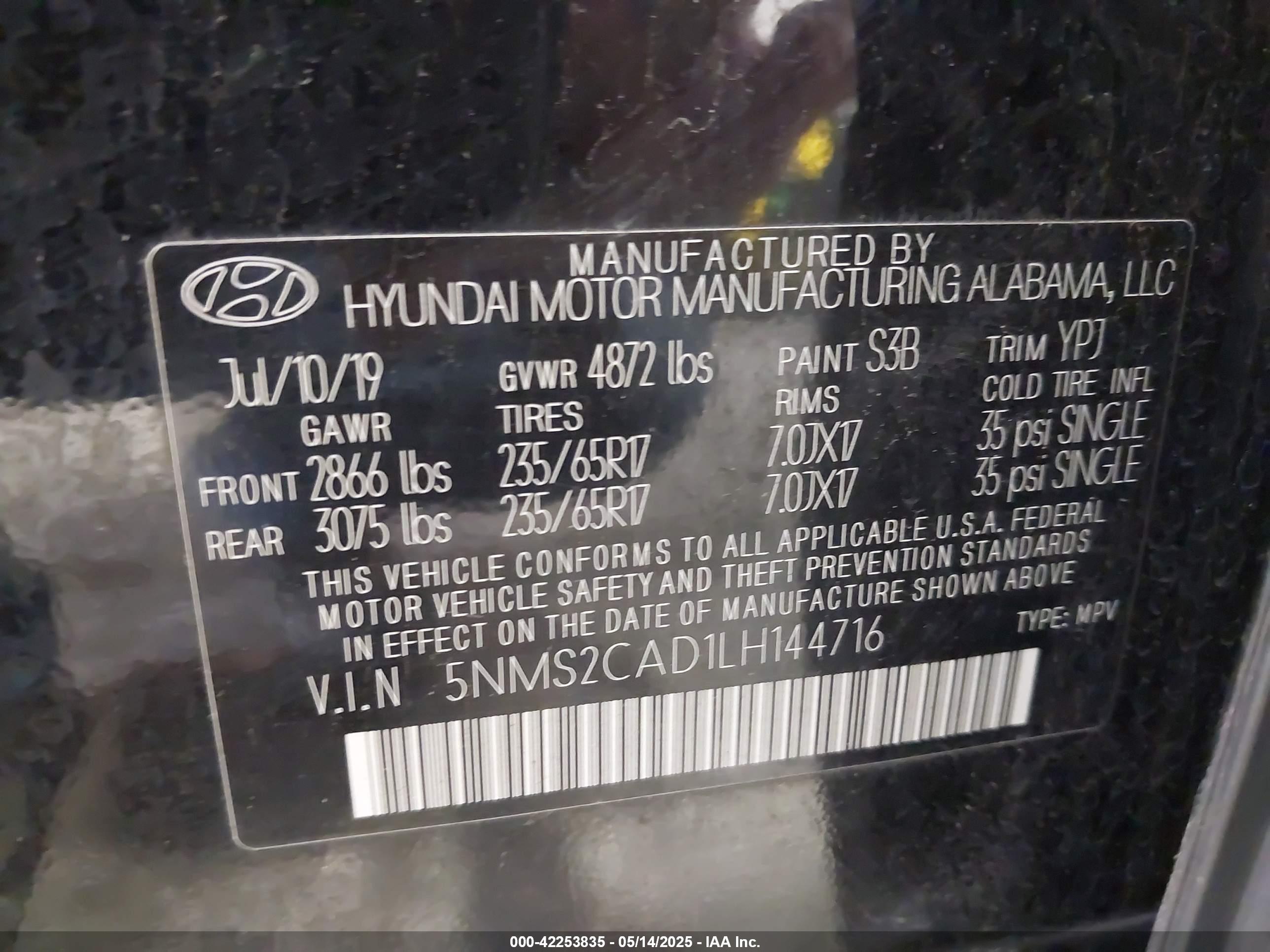 HYUNDAI SANTA image 9