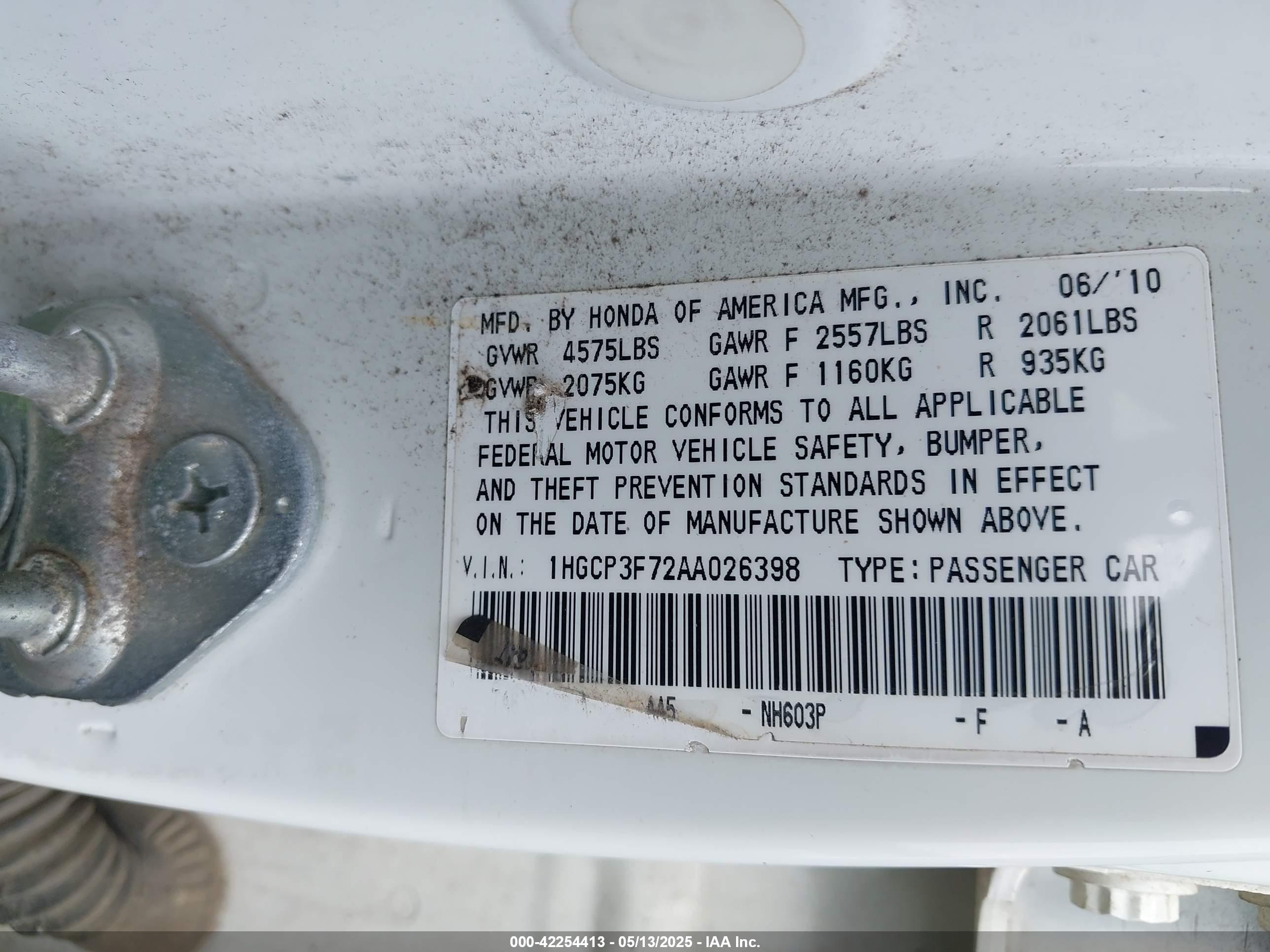 HONDA ACCORD image 9
