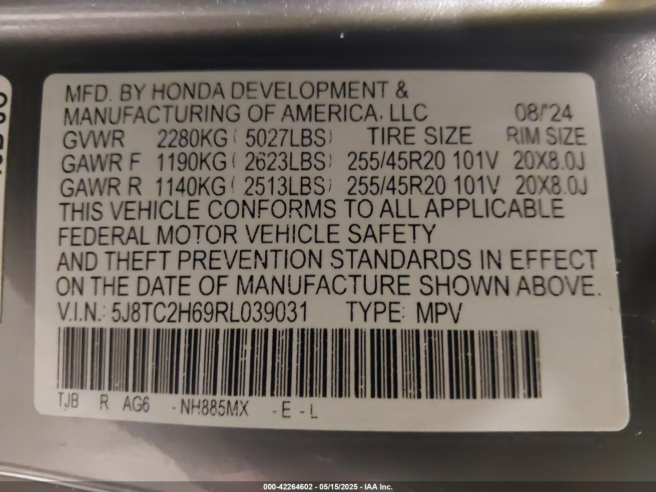 ACURA RDX image 9